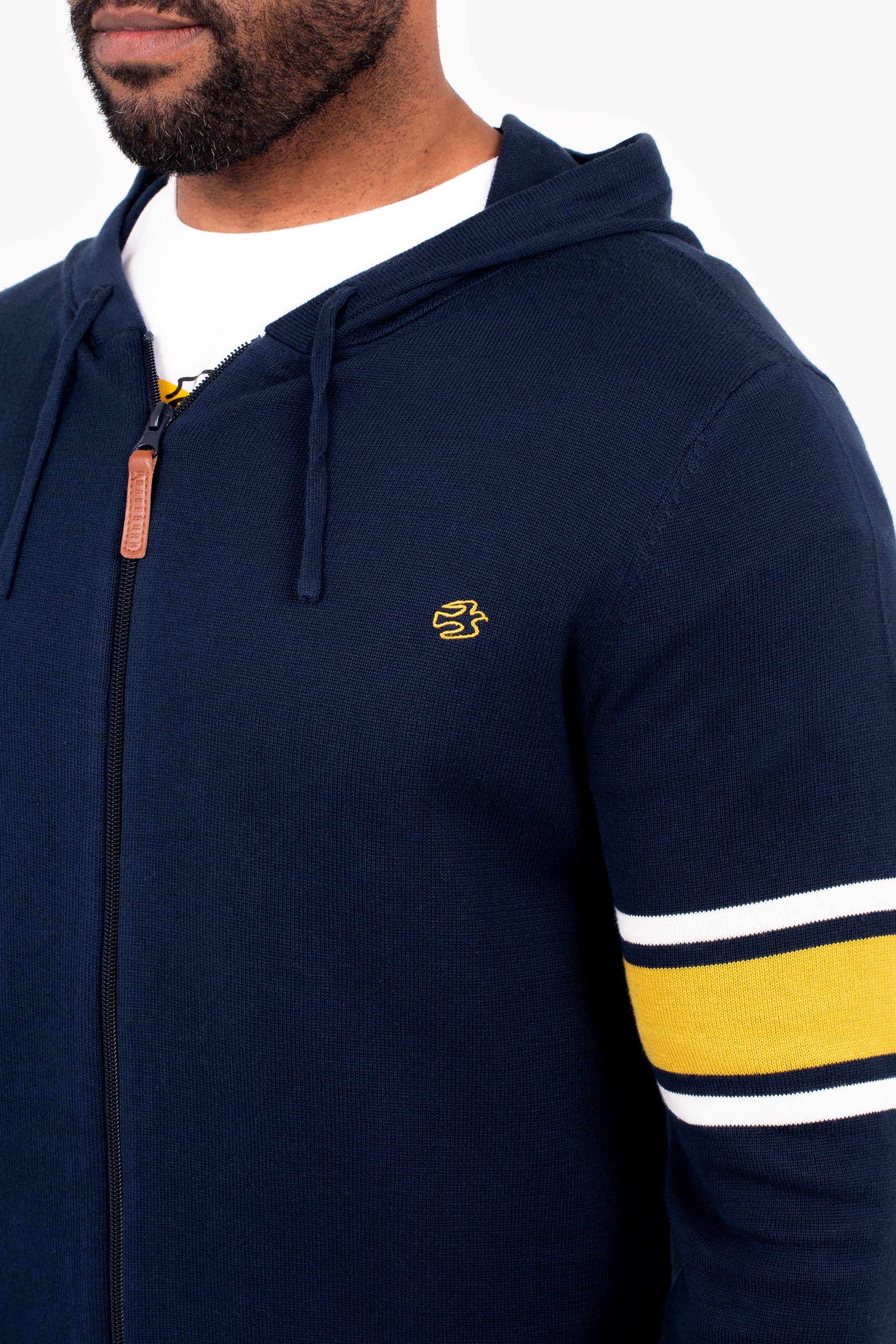Knitted Zip Through Hoodie - Image 3