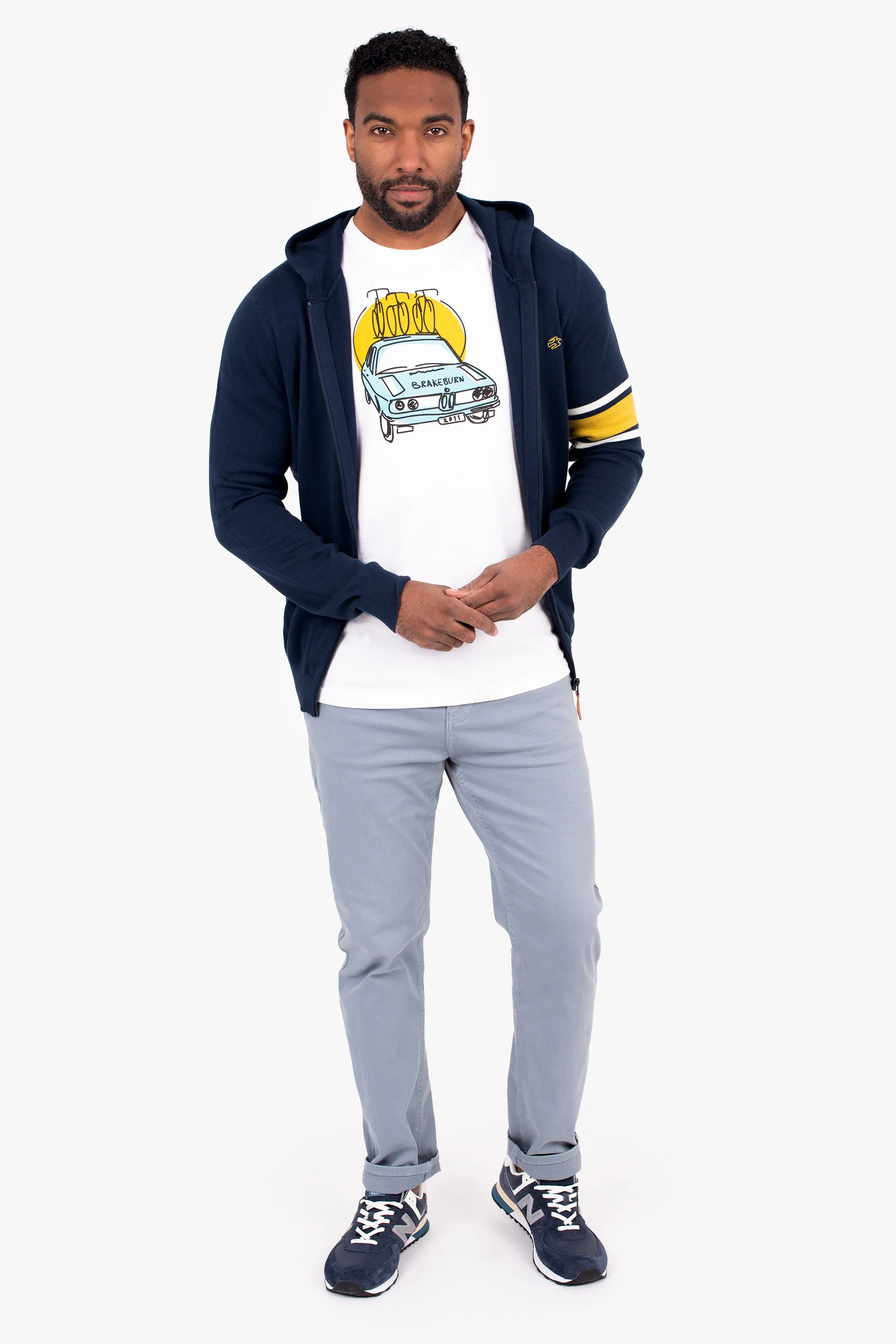 Knitted Zip Through Hoodie - Image 4