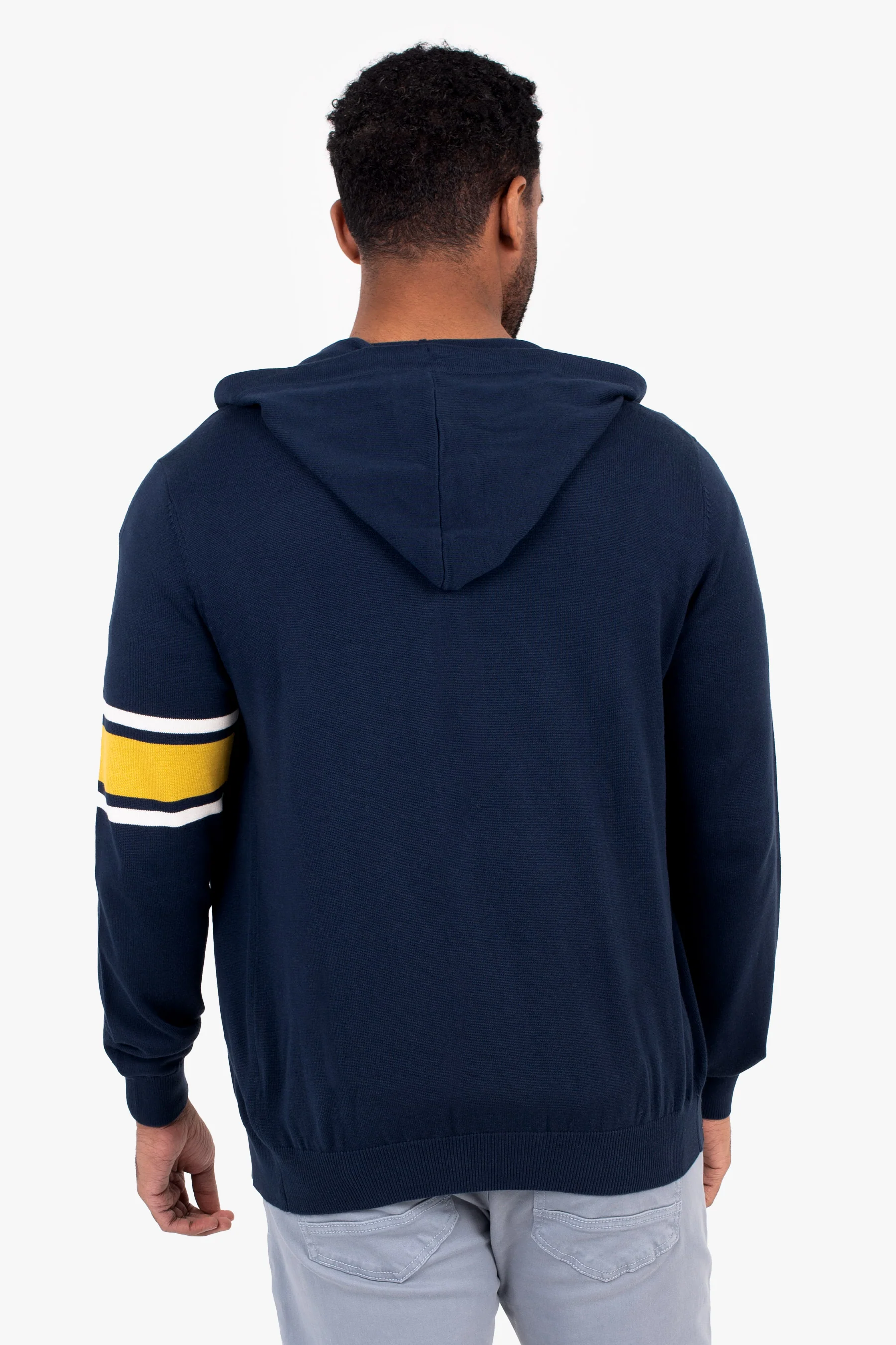 Knitted Zip Through Hoodie - Image 5