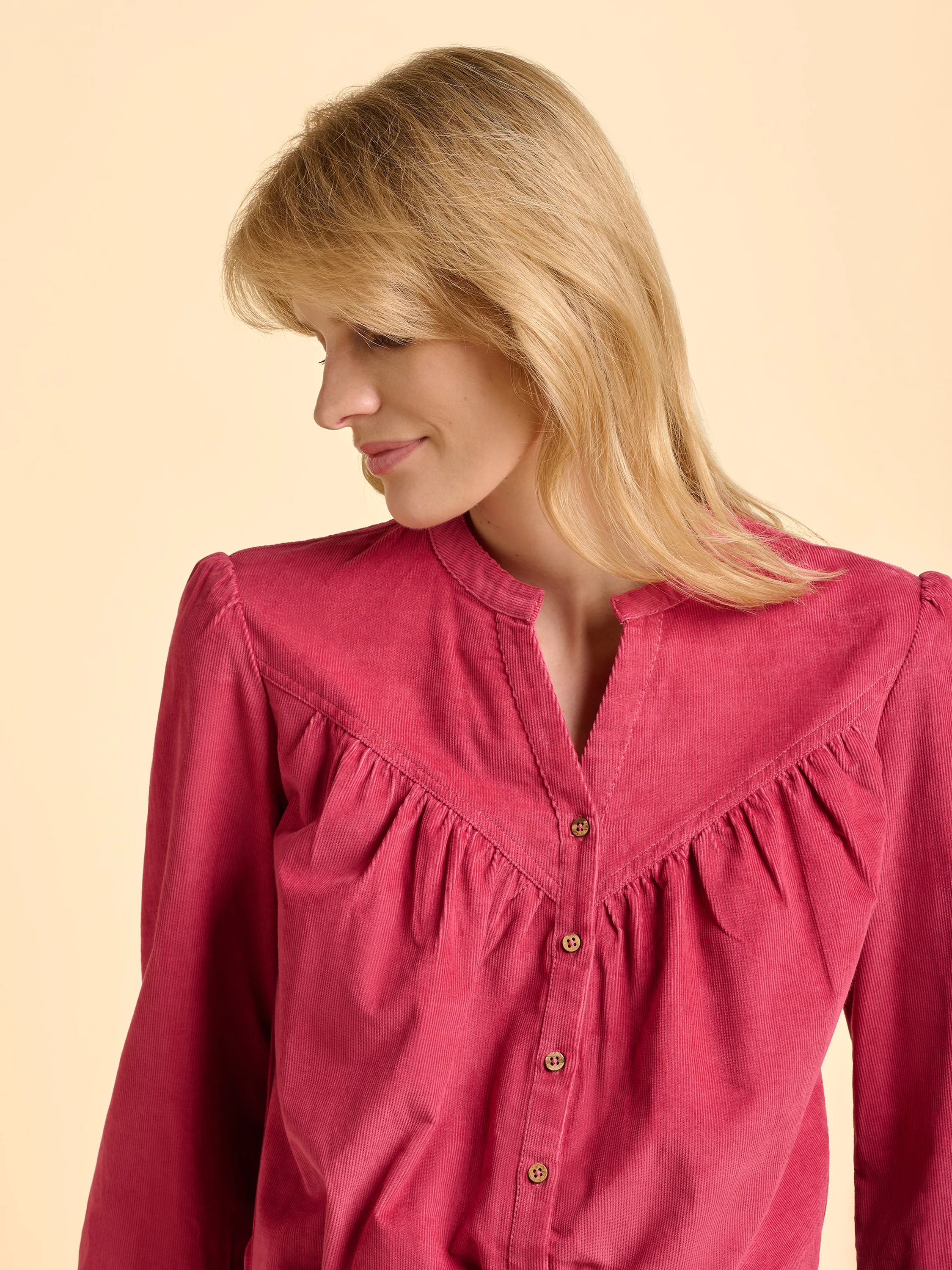 Lindsay Cord Blouse - Image 4