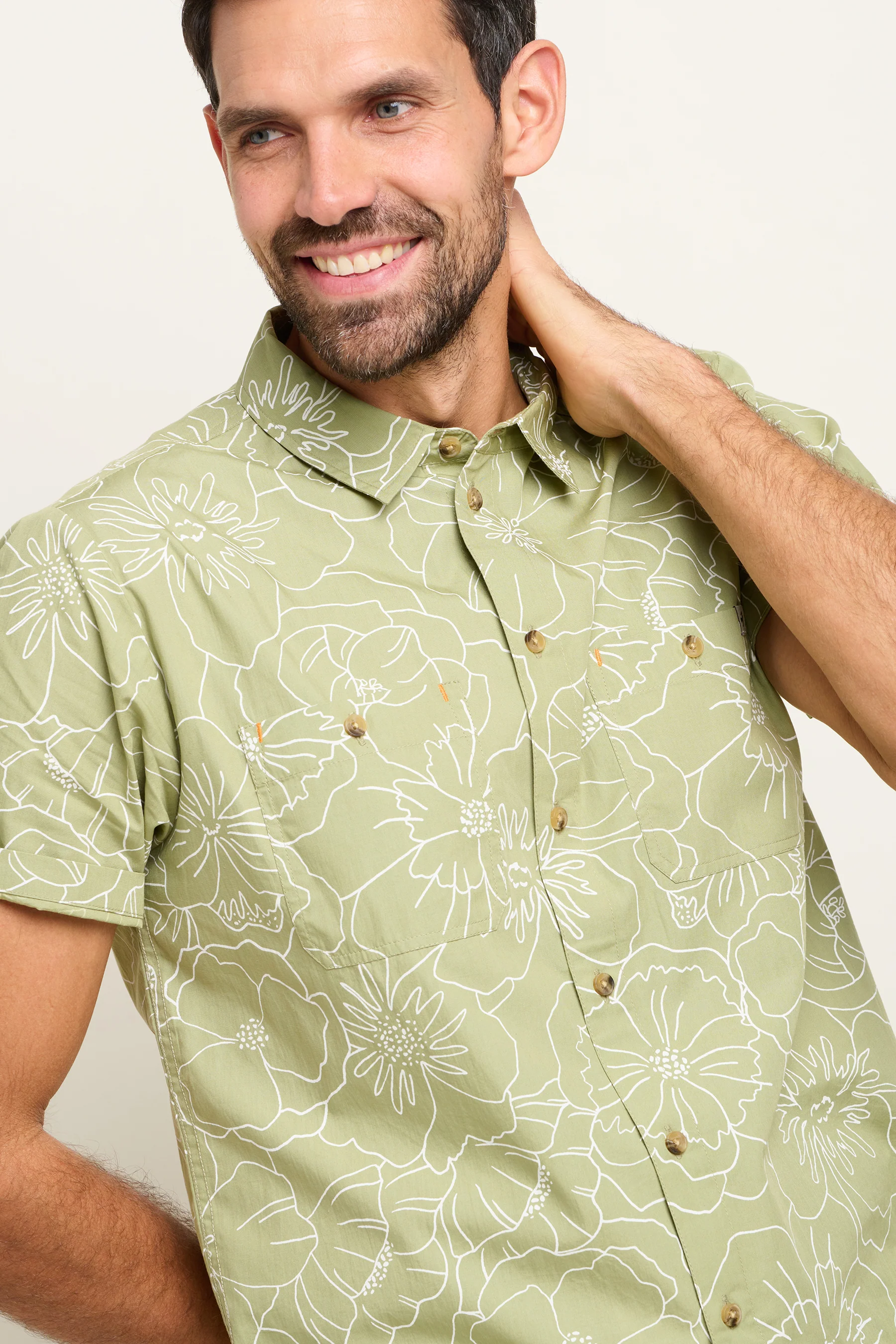 Linear Floral Shirt - Image 3