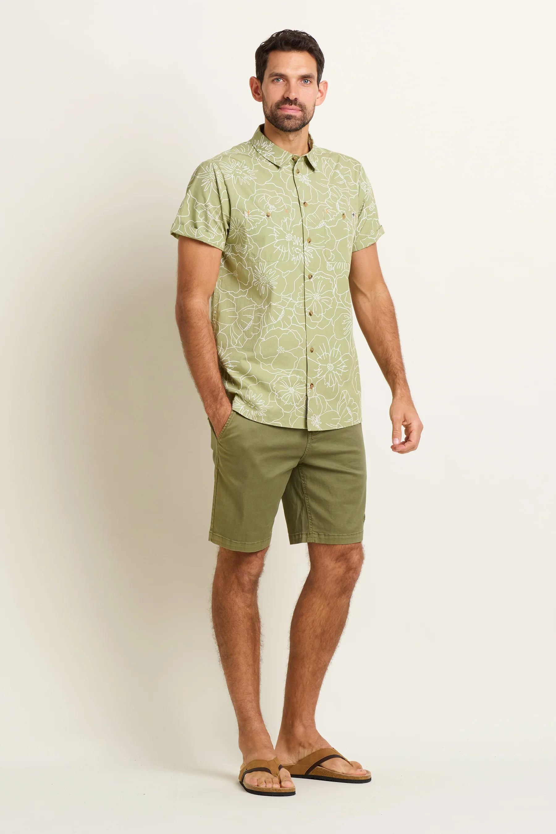 Linear Floral Shirt - Image 4