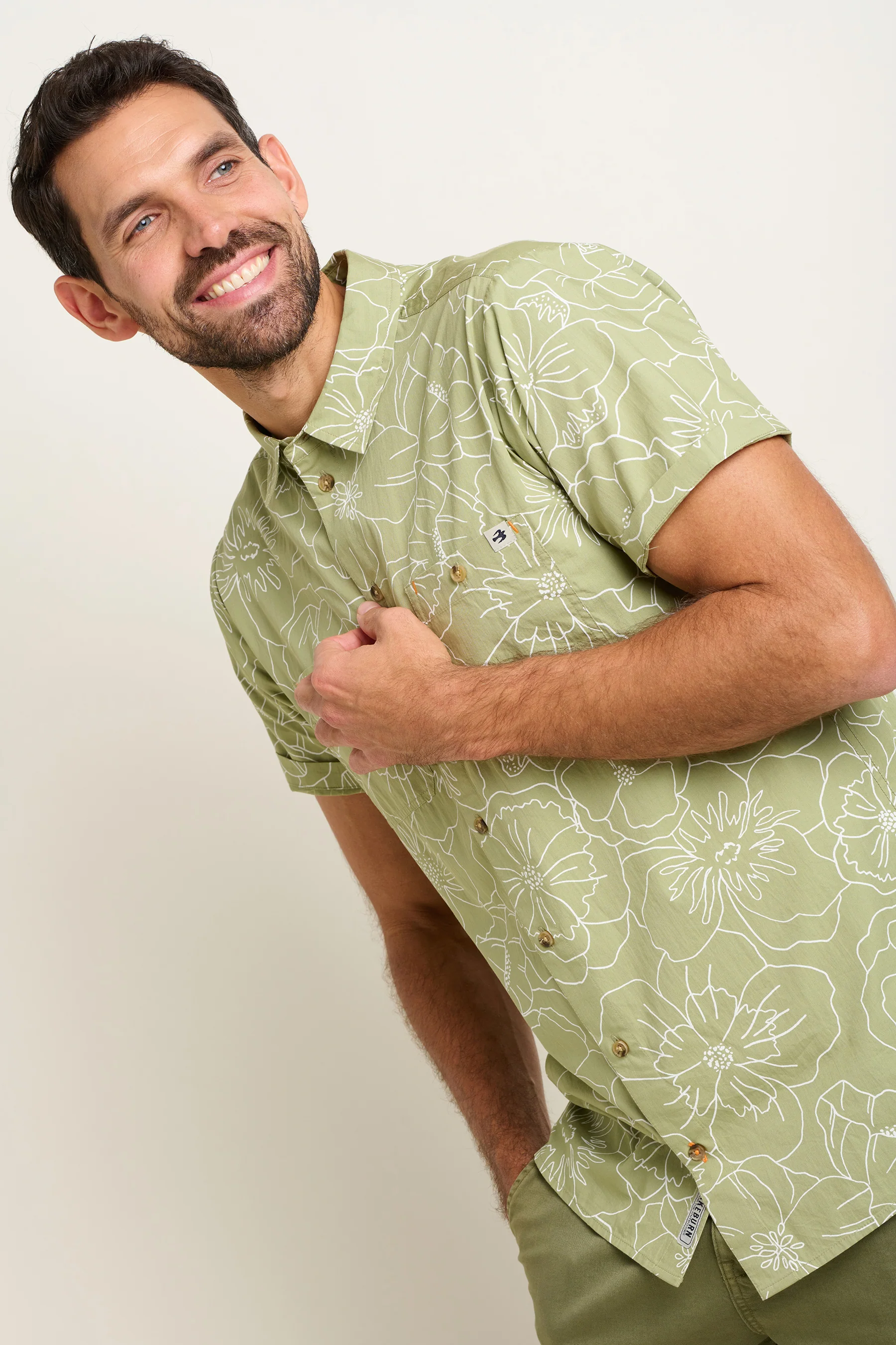 Linear Floral Shirt - Image 5