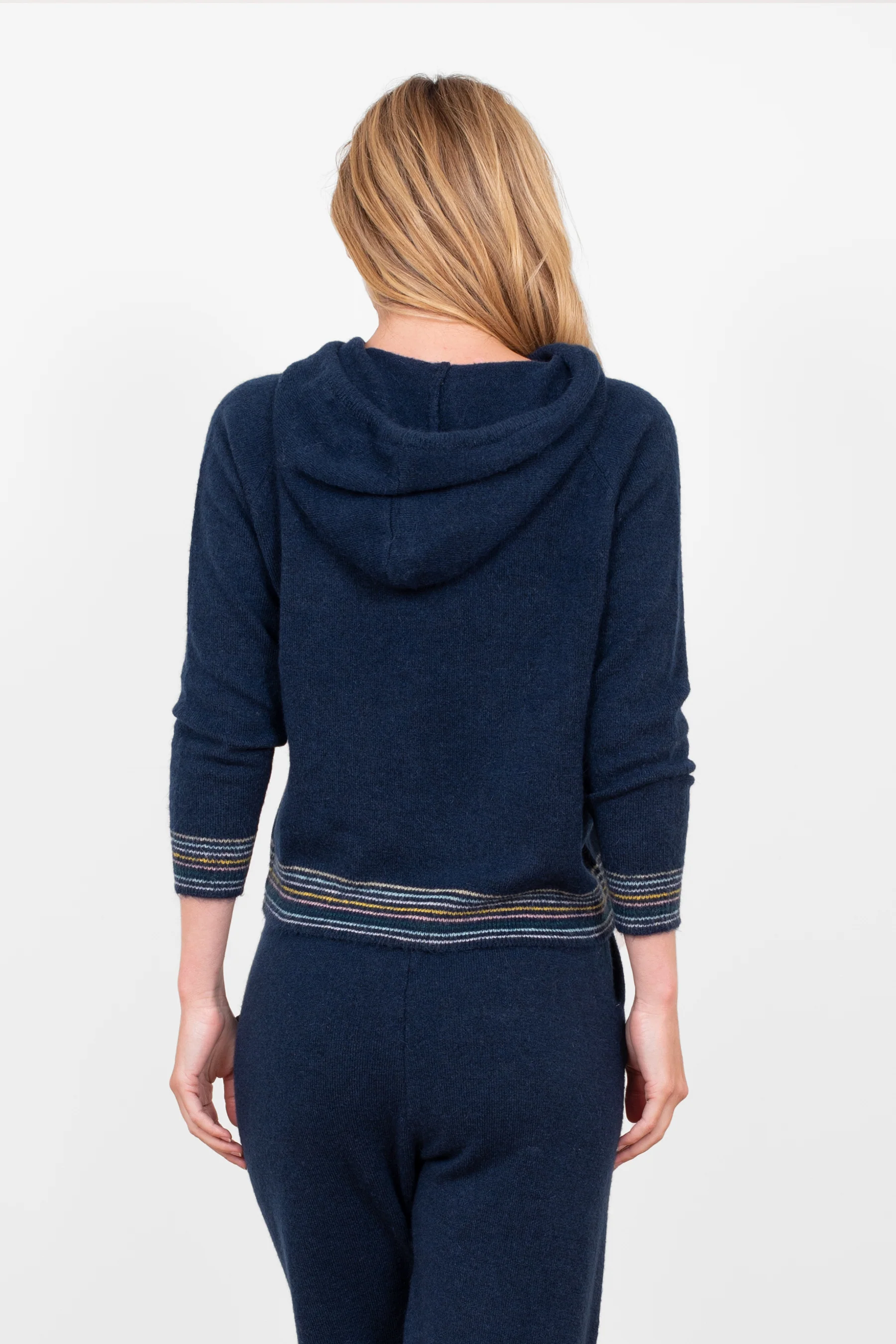 Lounge Knitted Hoodie - Image 3
