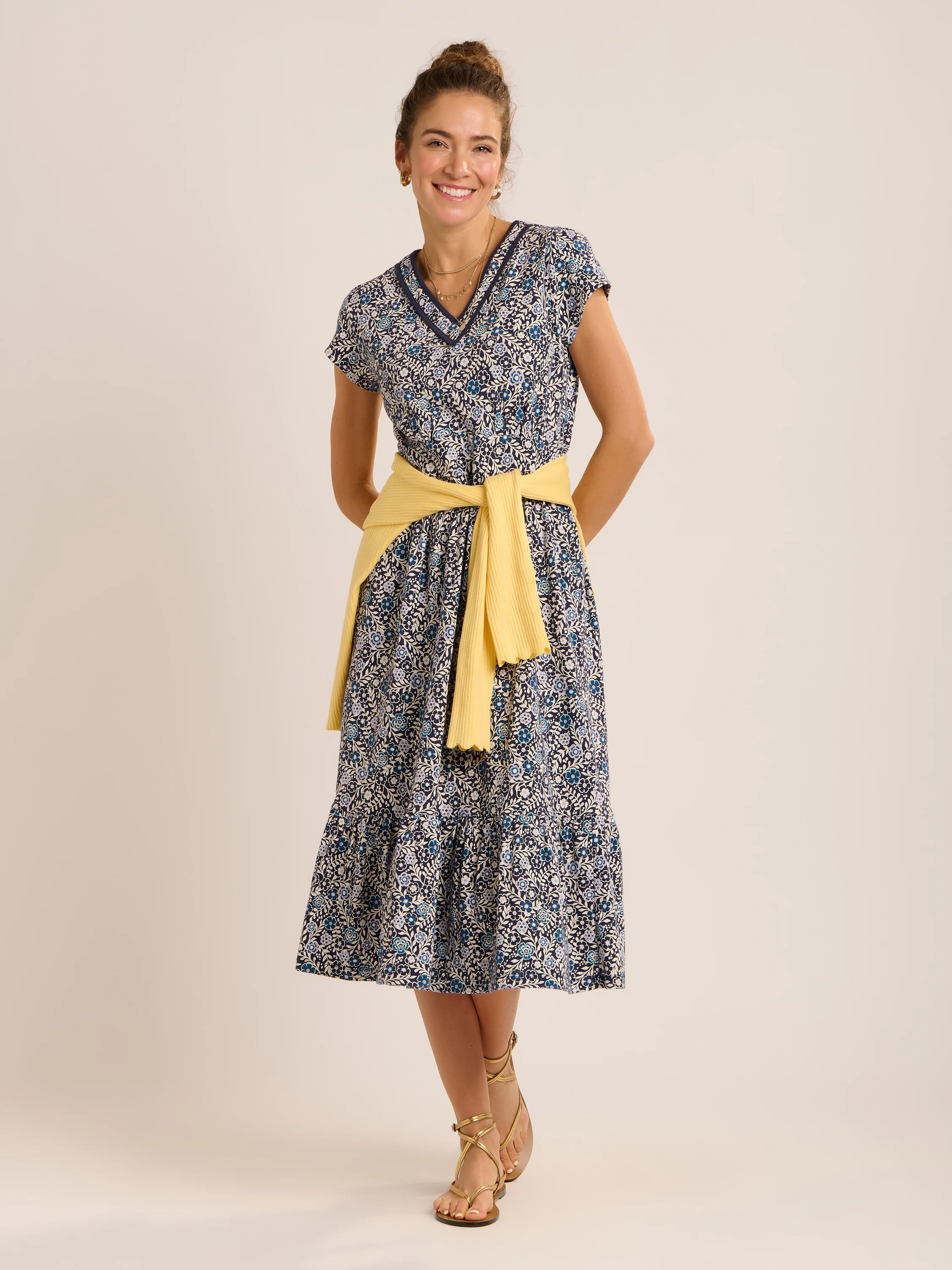 Lucia Jersey Midi Dress - Image 4