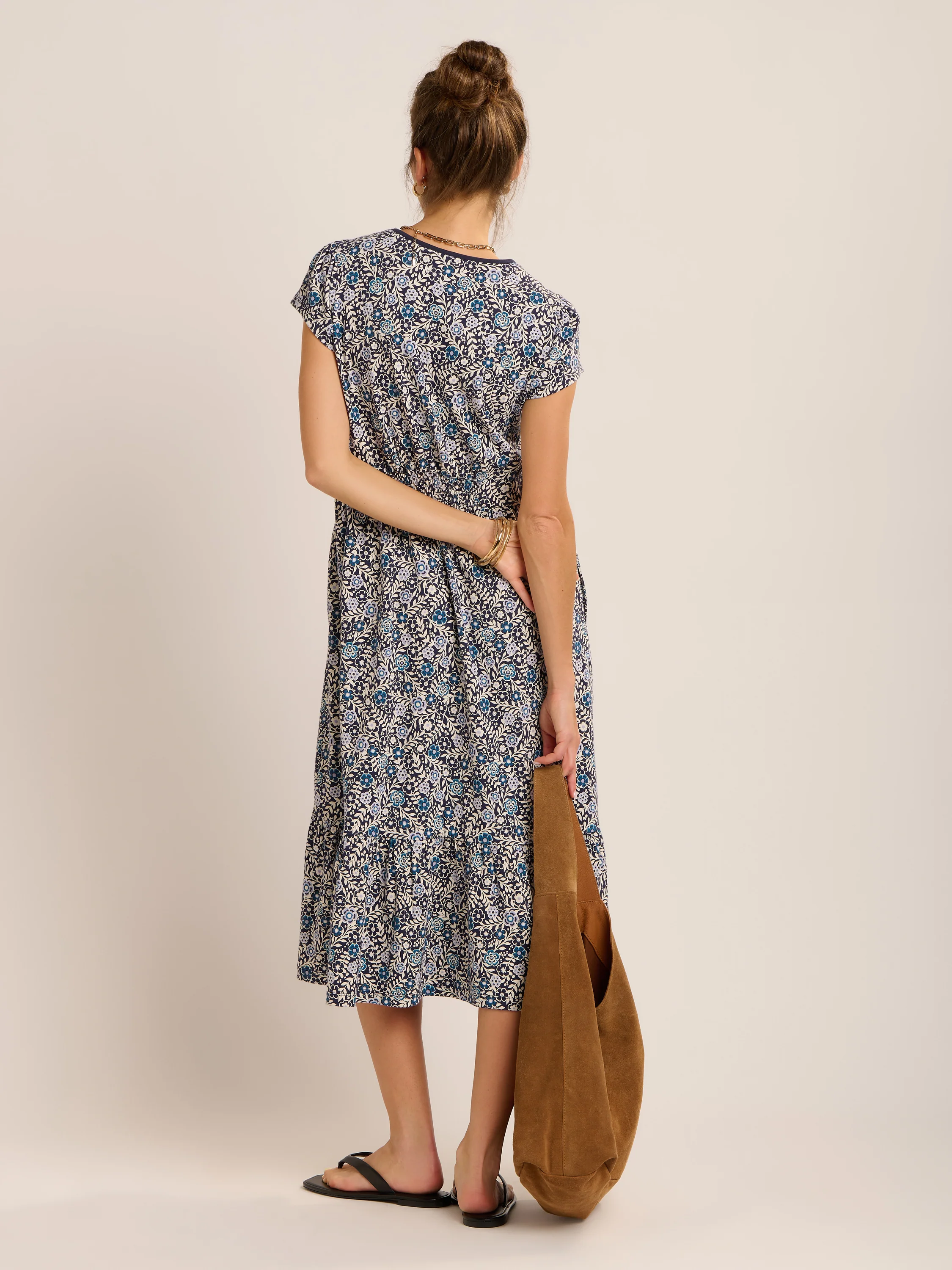 Lucia Jersey Midi Dress - Image 5