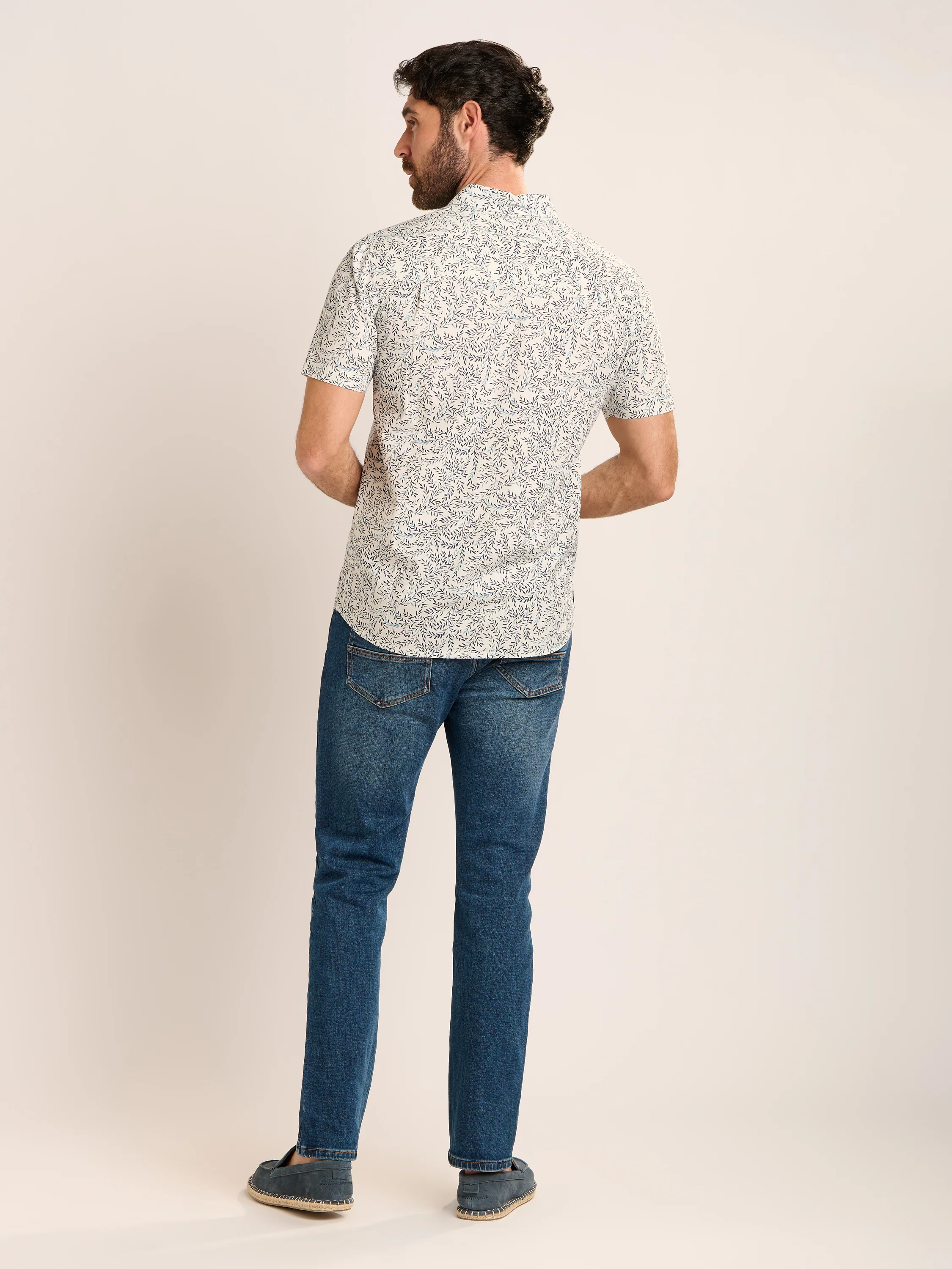 Mappleton Leaves Printed Shirt - Image 2