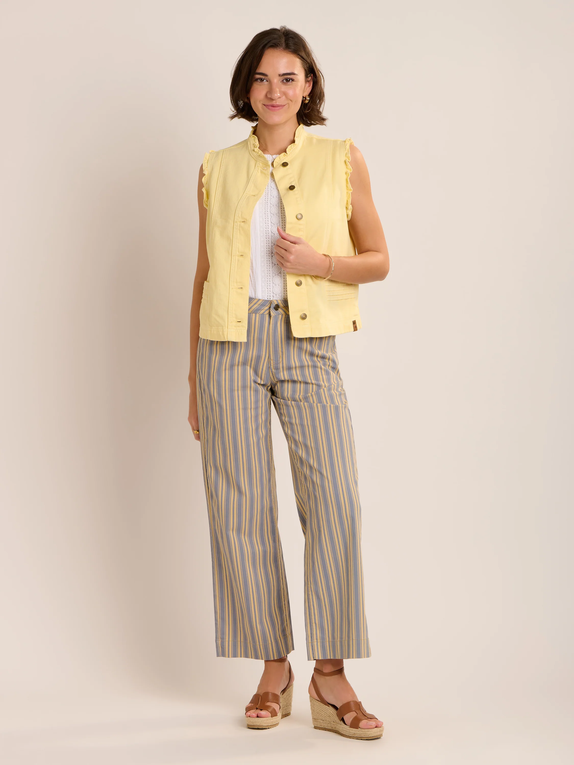 Mariposa Denim Waistcoat - Image 9