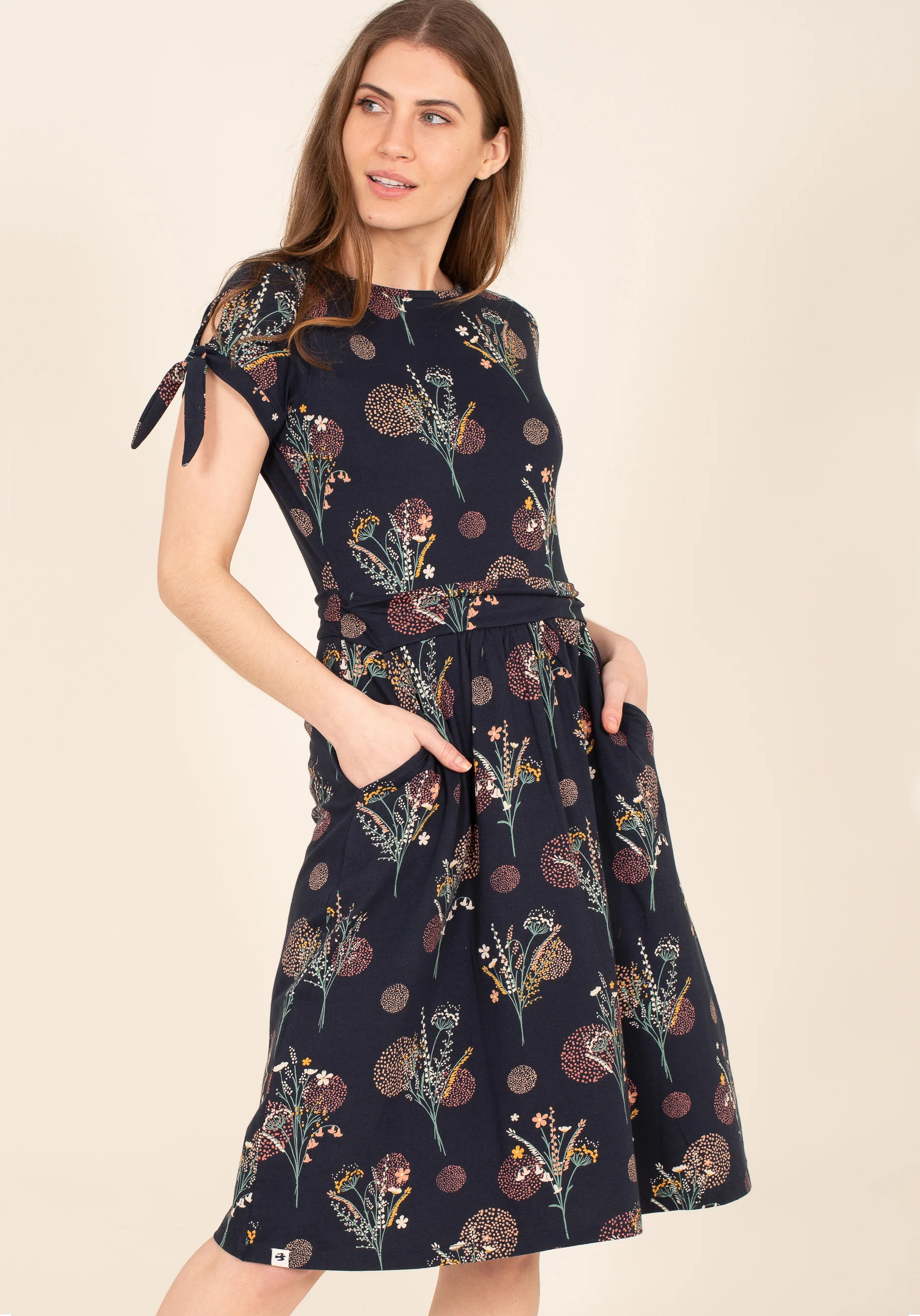 Organic Cotton Meadow Flower Dress - Image 3