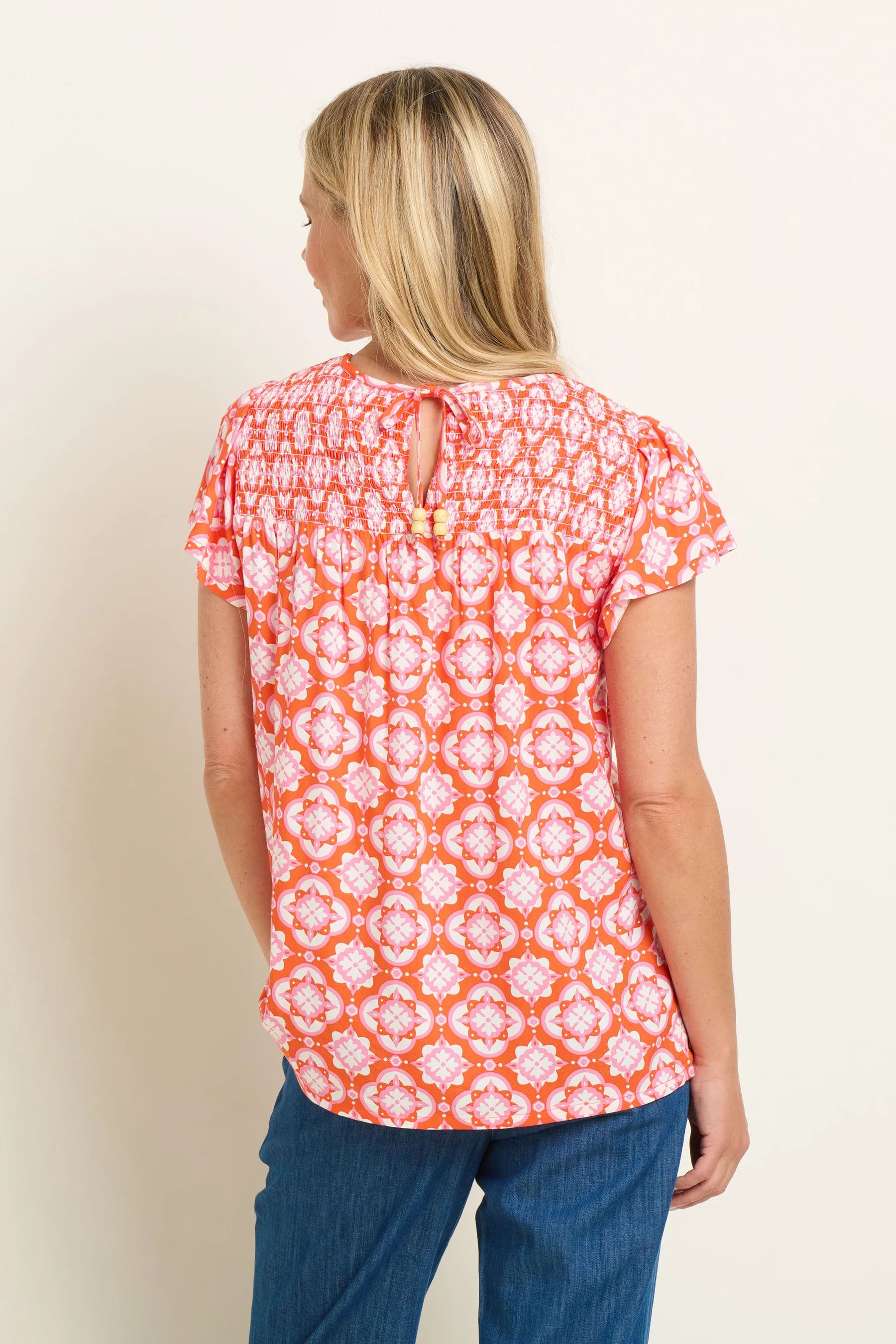 Moroccan Tile Blouse - Image 3