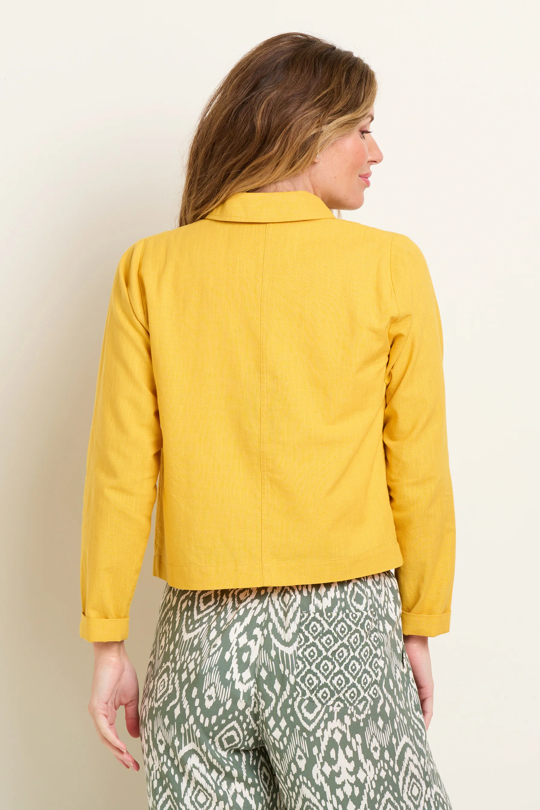 Mustard Casual Jacket - Image 3