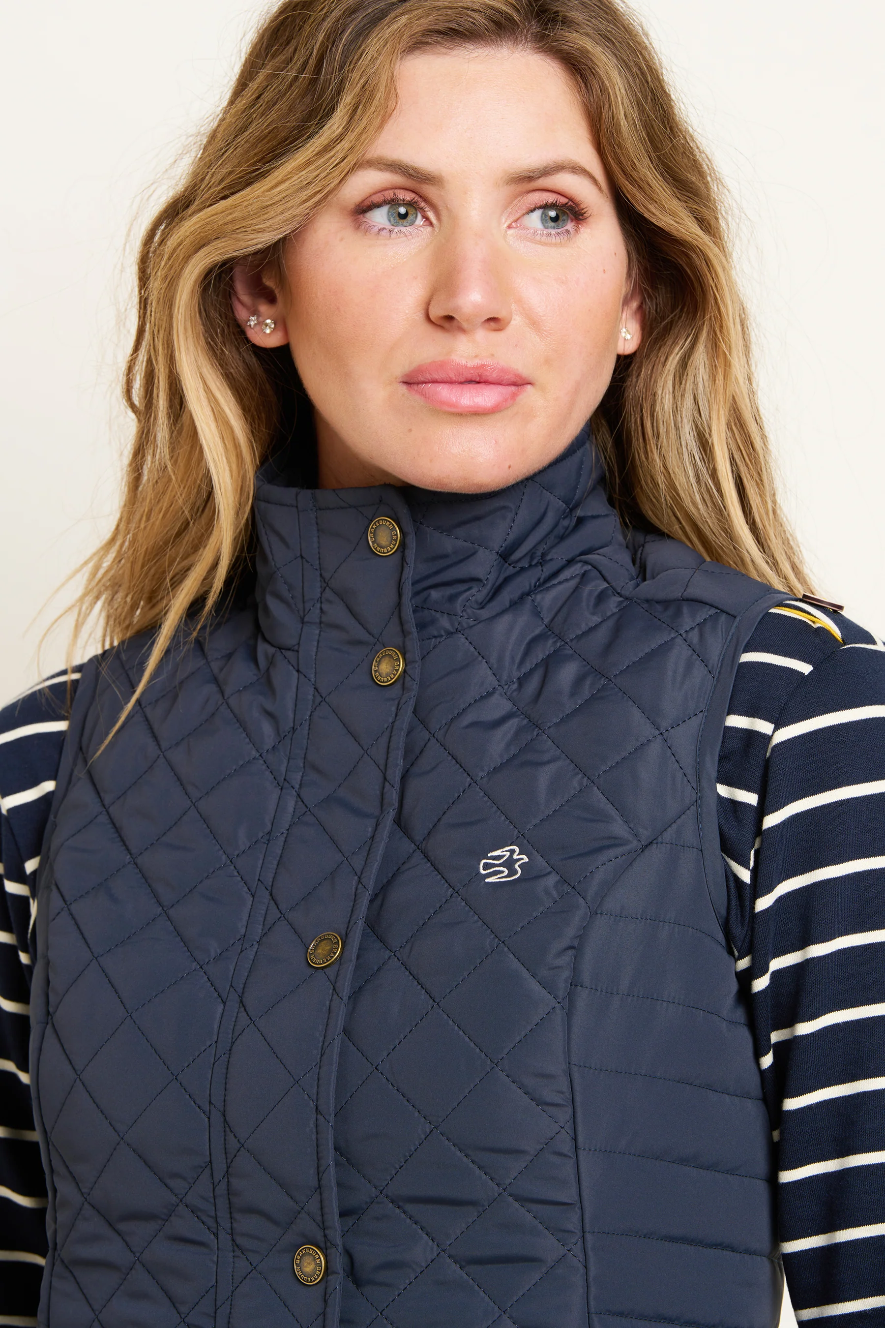 Navy Classic Gilet - Image 3