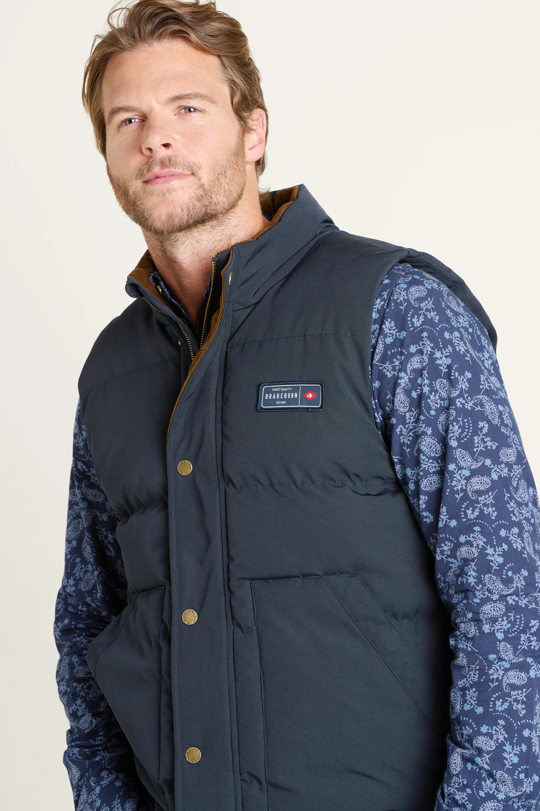 Navy Gilet - Image 2