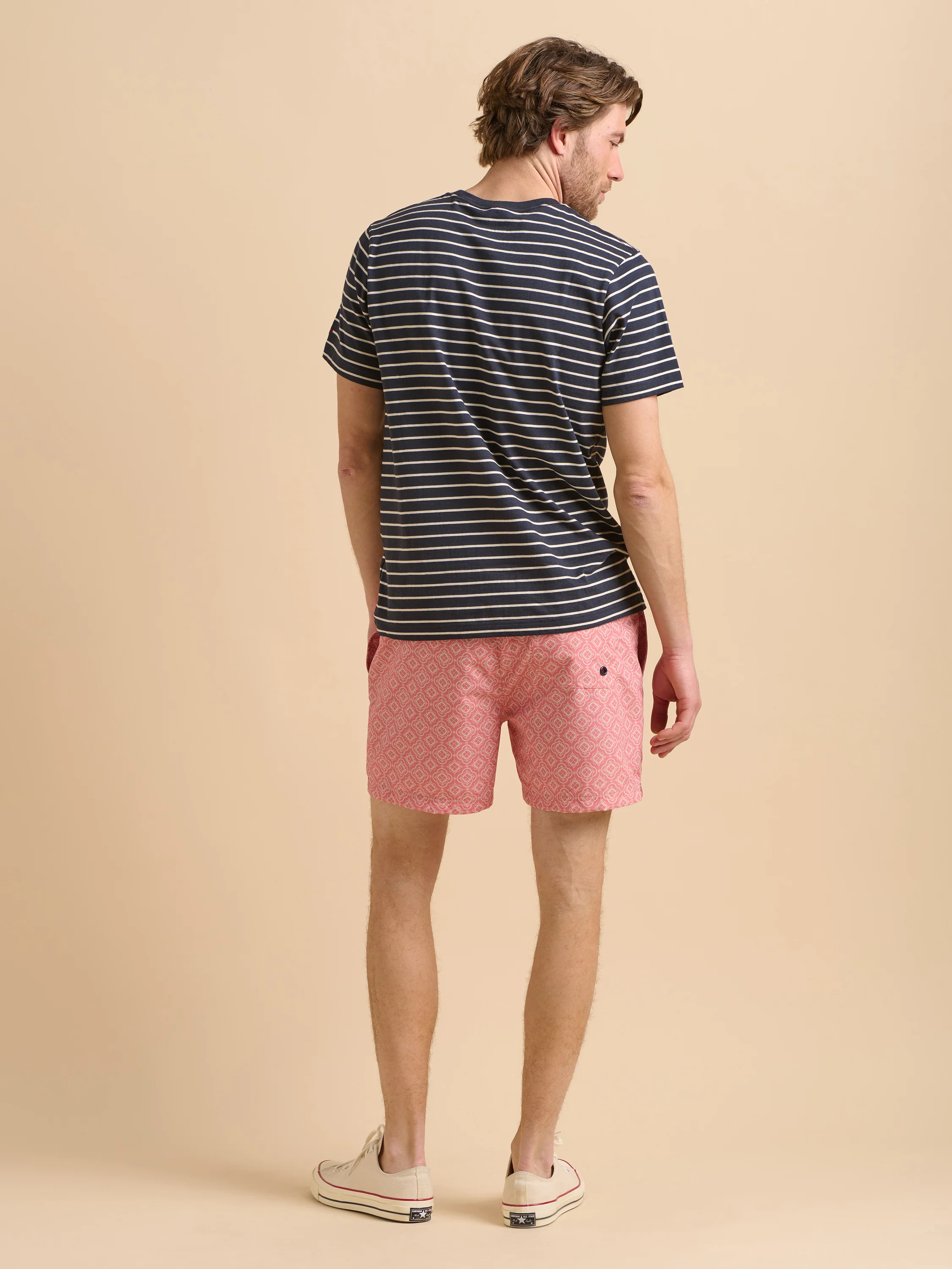 Navy Stripe Flag Tee - Image 5