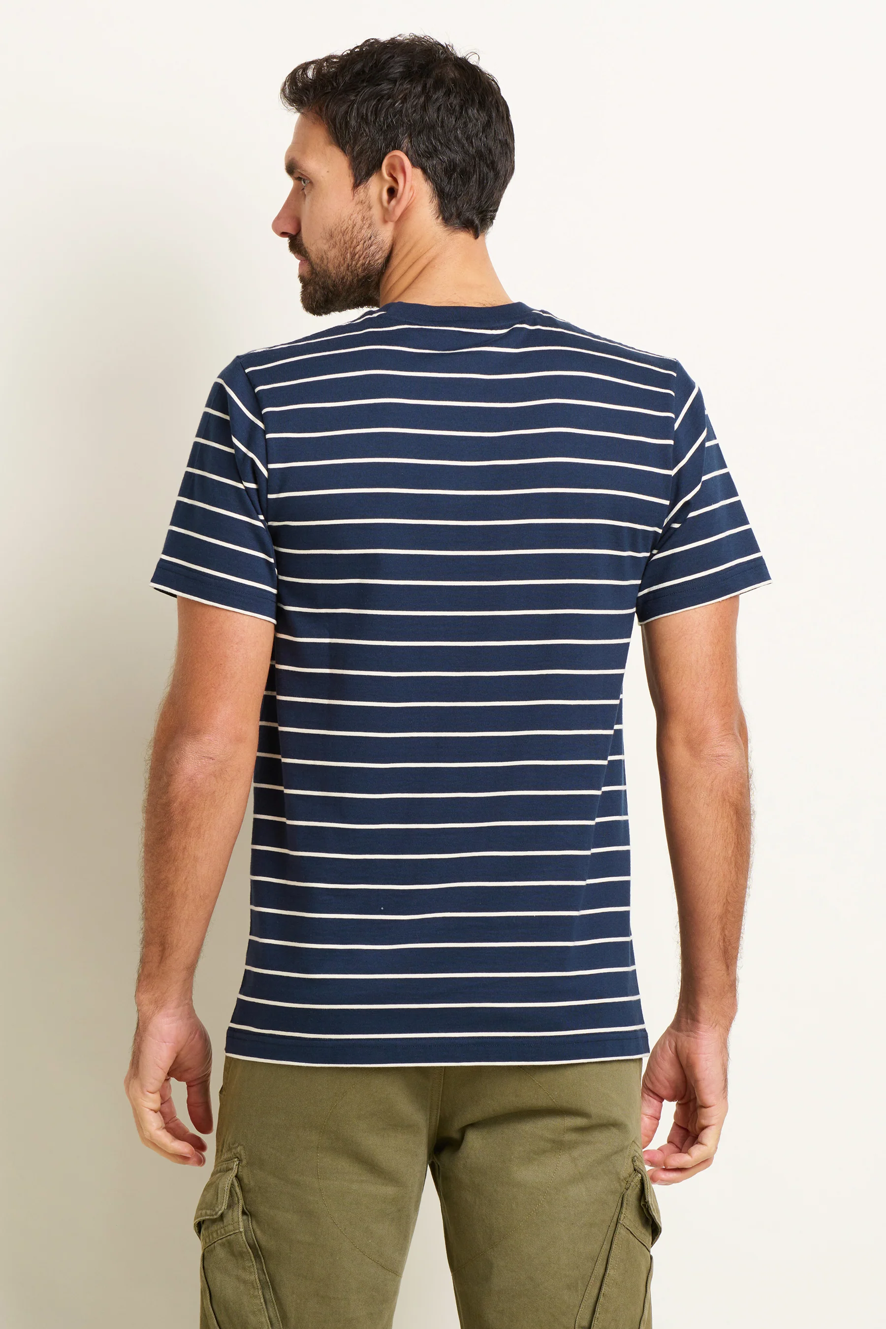Navy Stripe Tee - Image 2