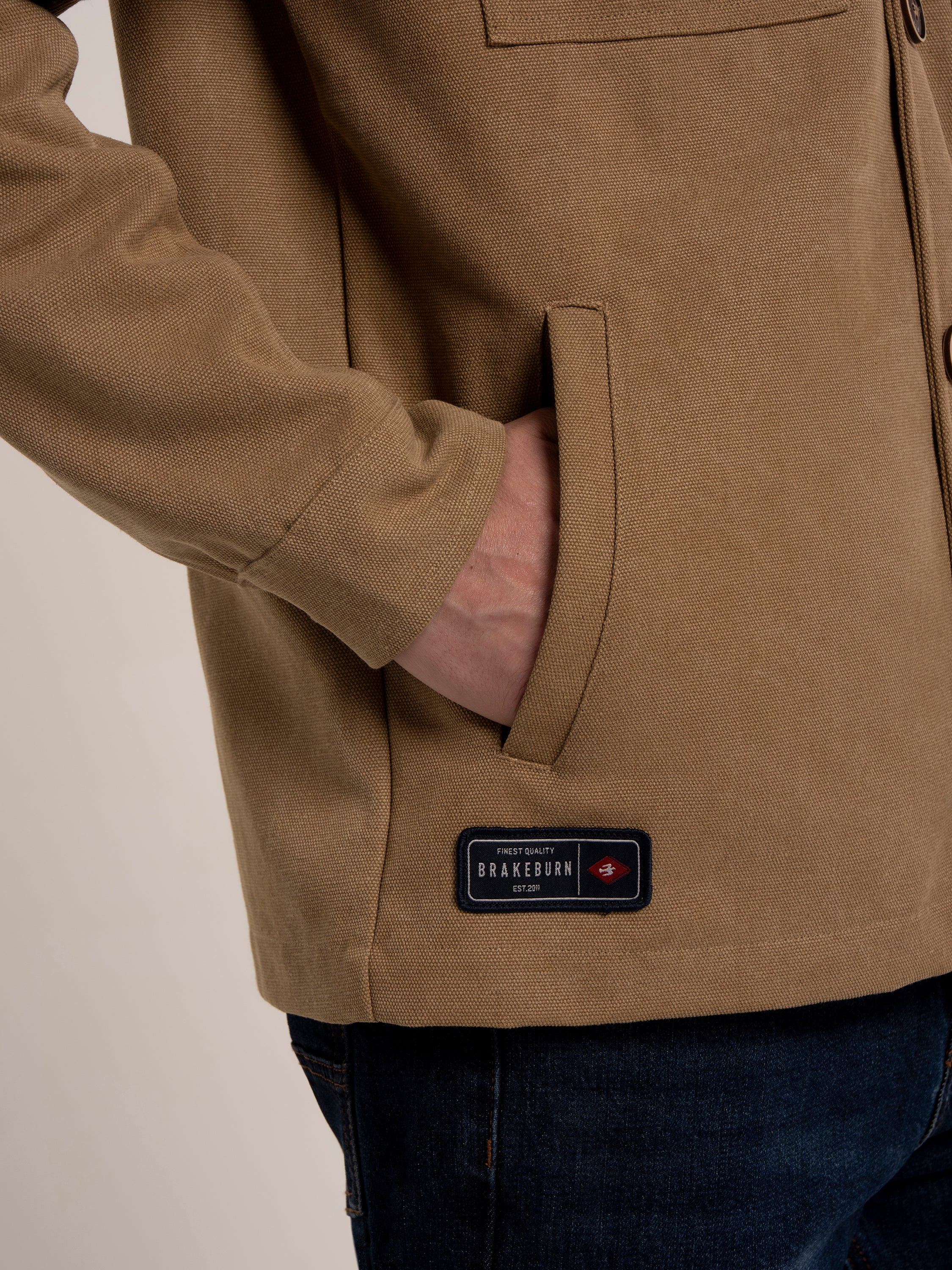 Newchurch Canvas Shacket - Image 3
