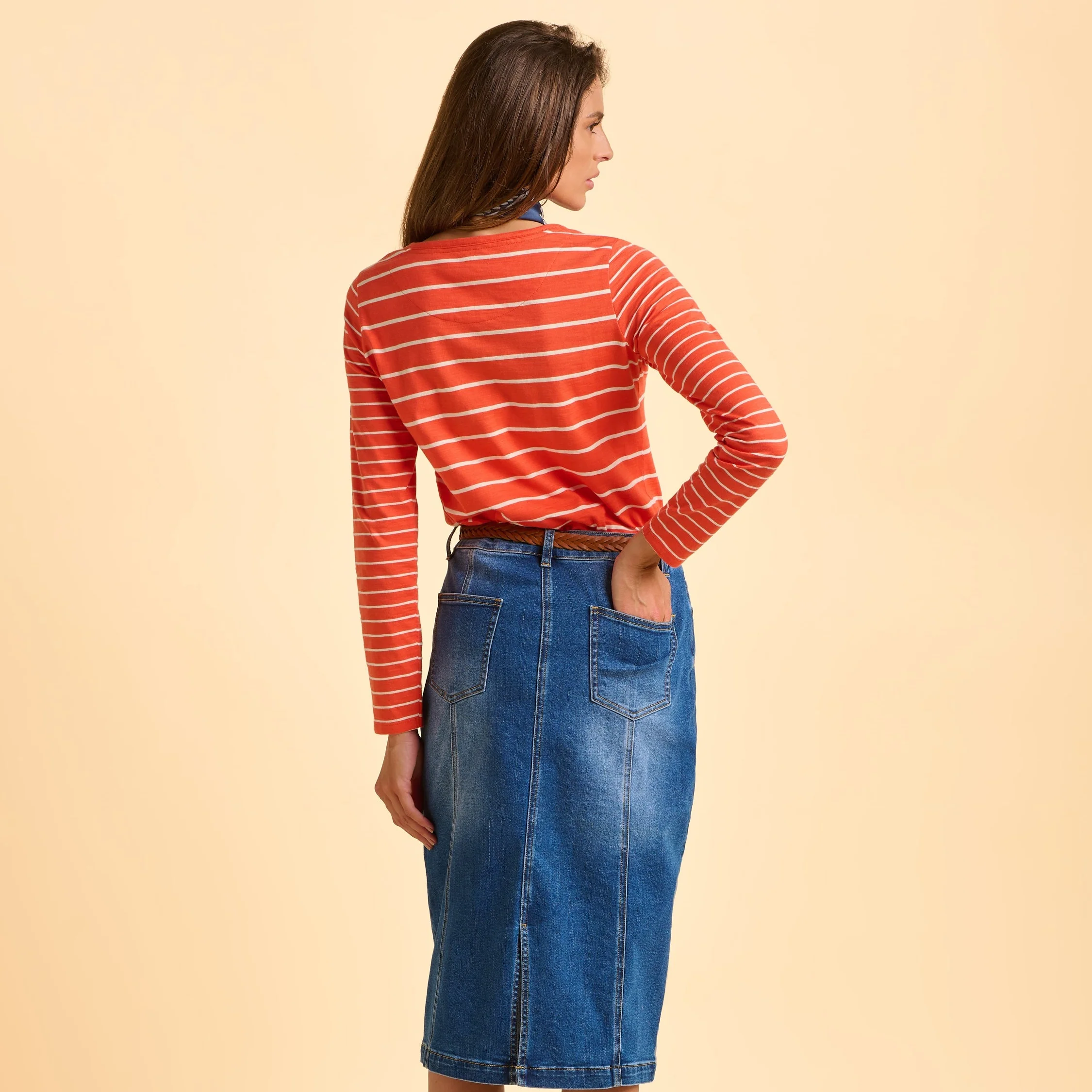 Nicola Denim Skirt - Image 4