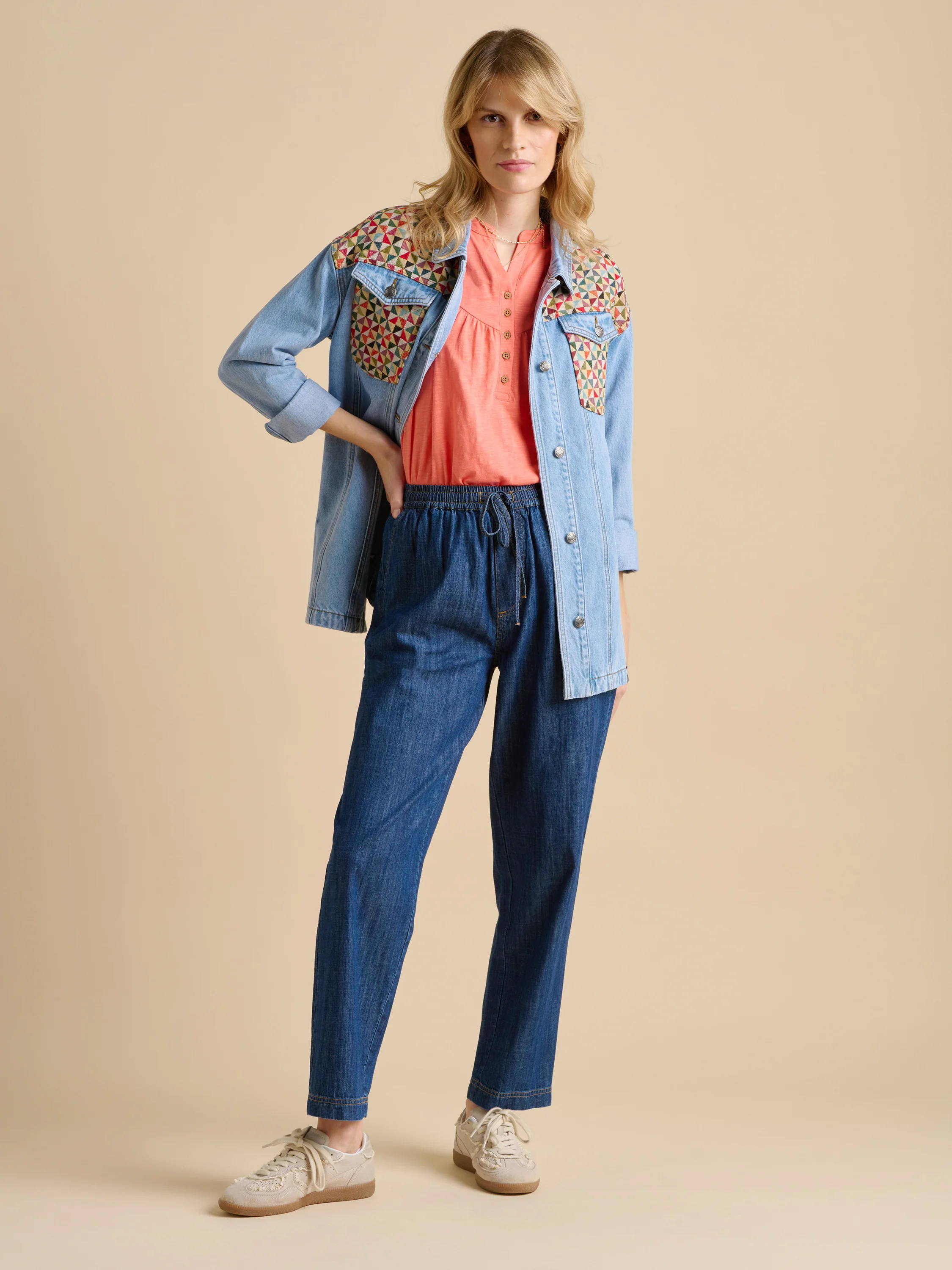 Nina Jersey Blouse - Image 5