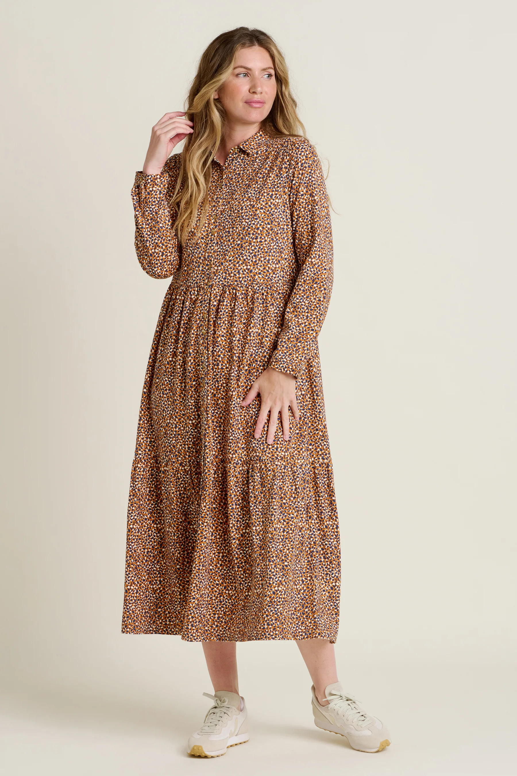 Painted Spot Maxi Dress - Image 2