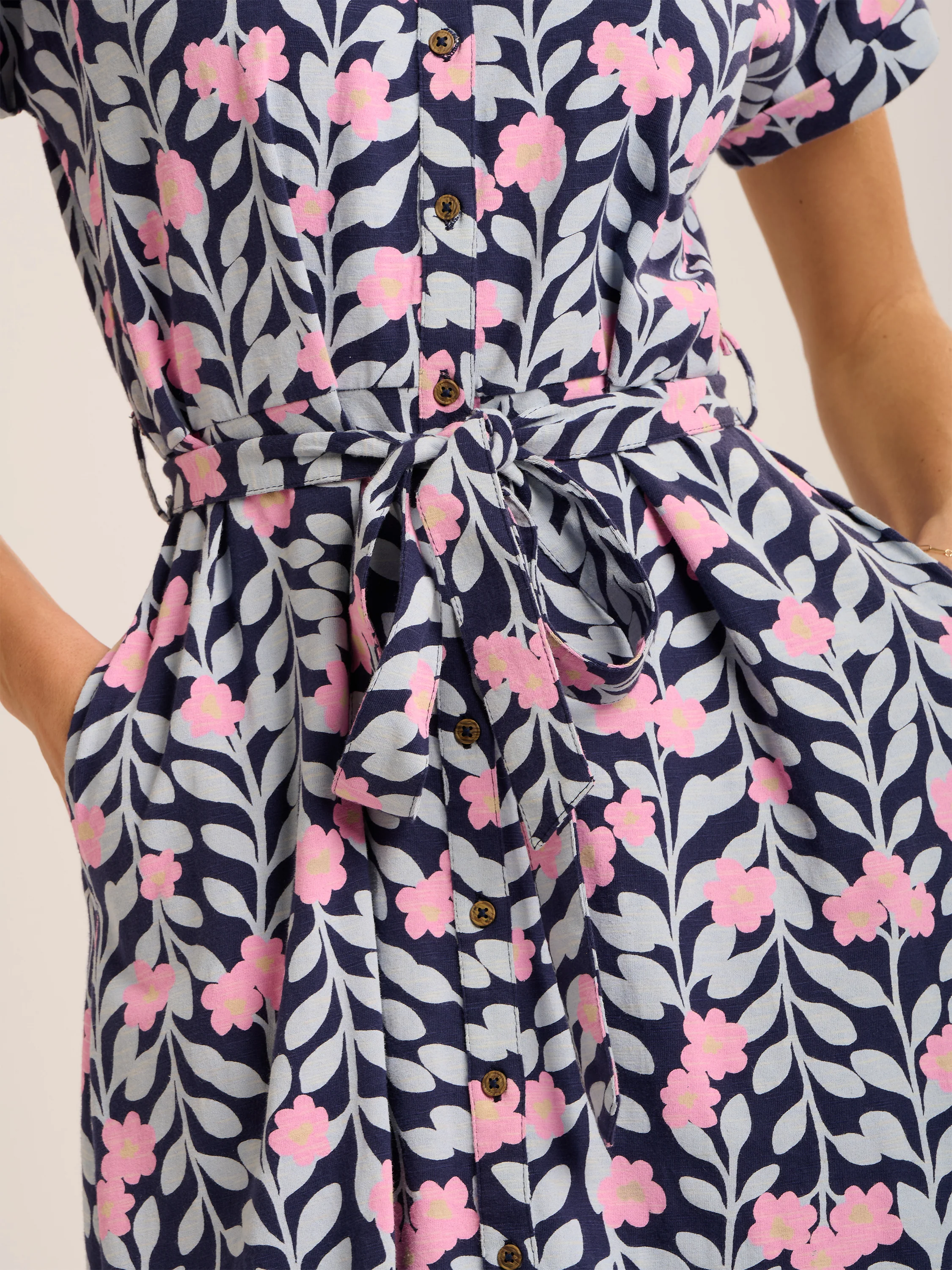 Pietra Jersey Midi Dress - Image 5