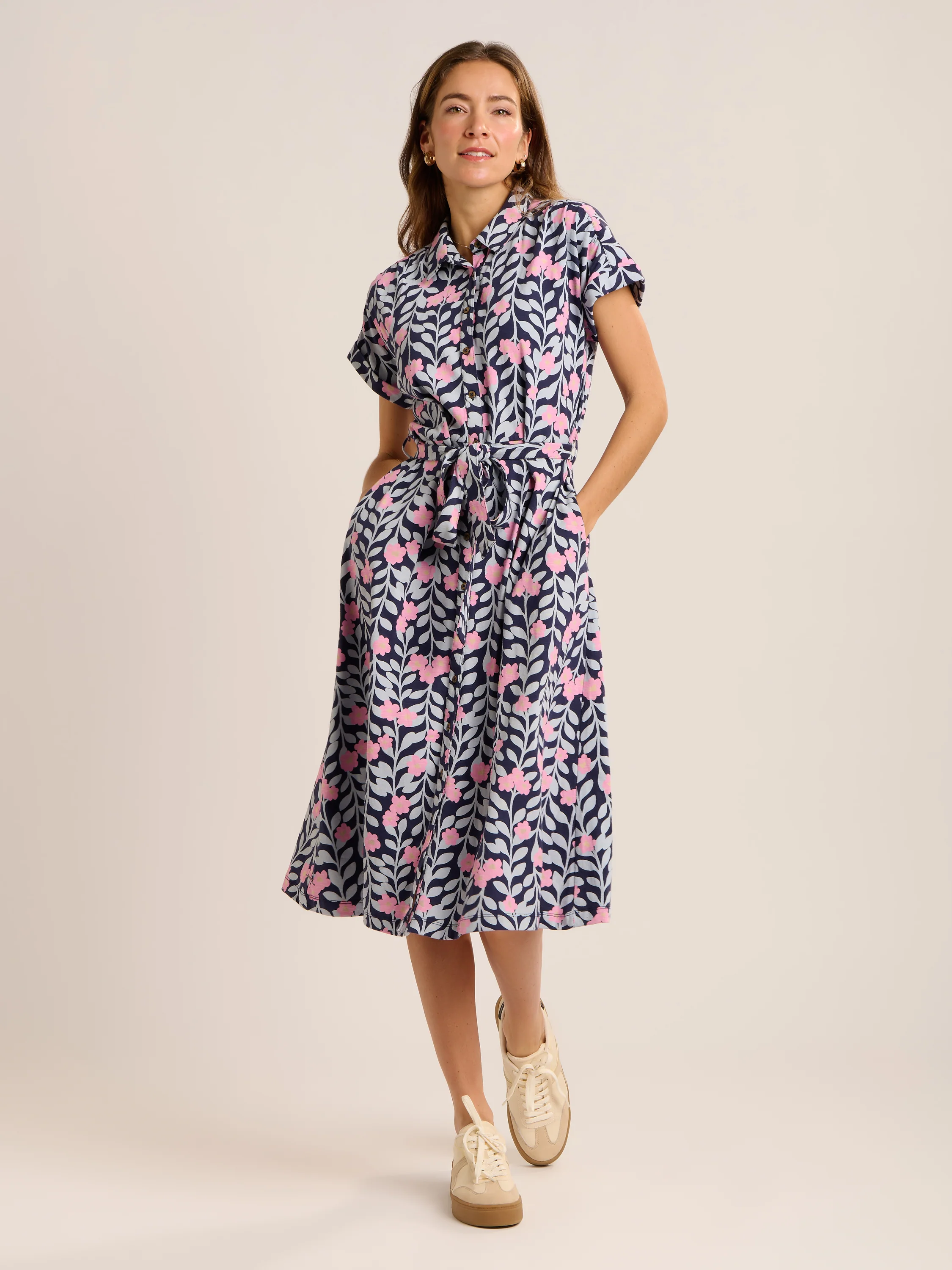 Pietra Jersey Midi Dress - Image 7