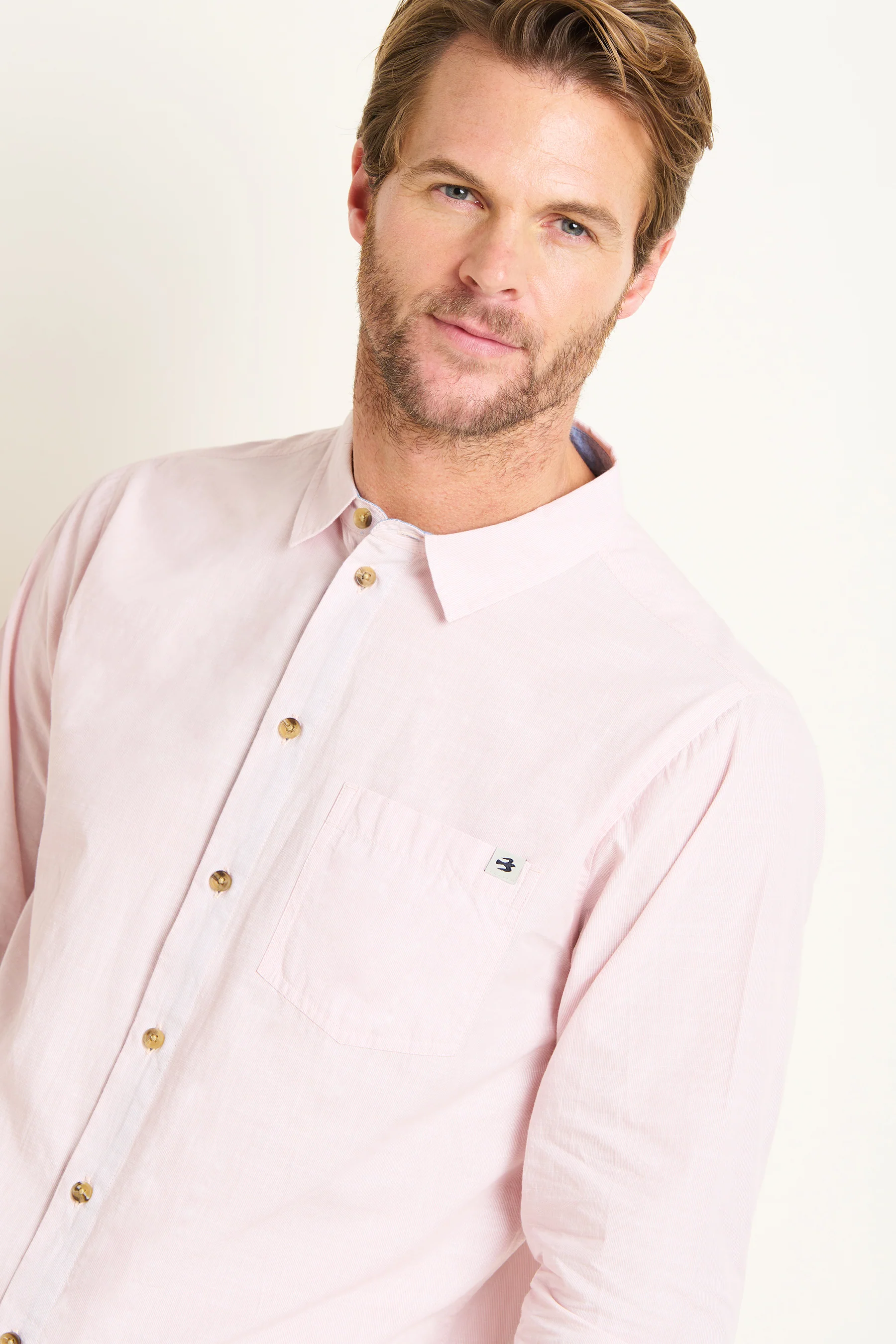 Pink Stripe Long Sleeve Shirt - Image 4