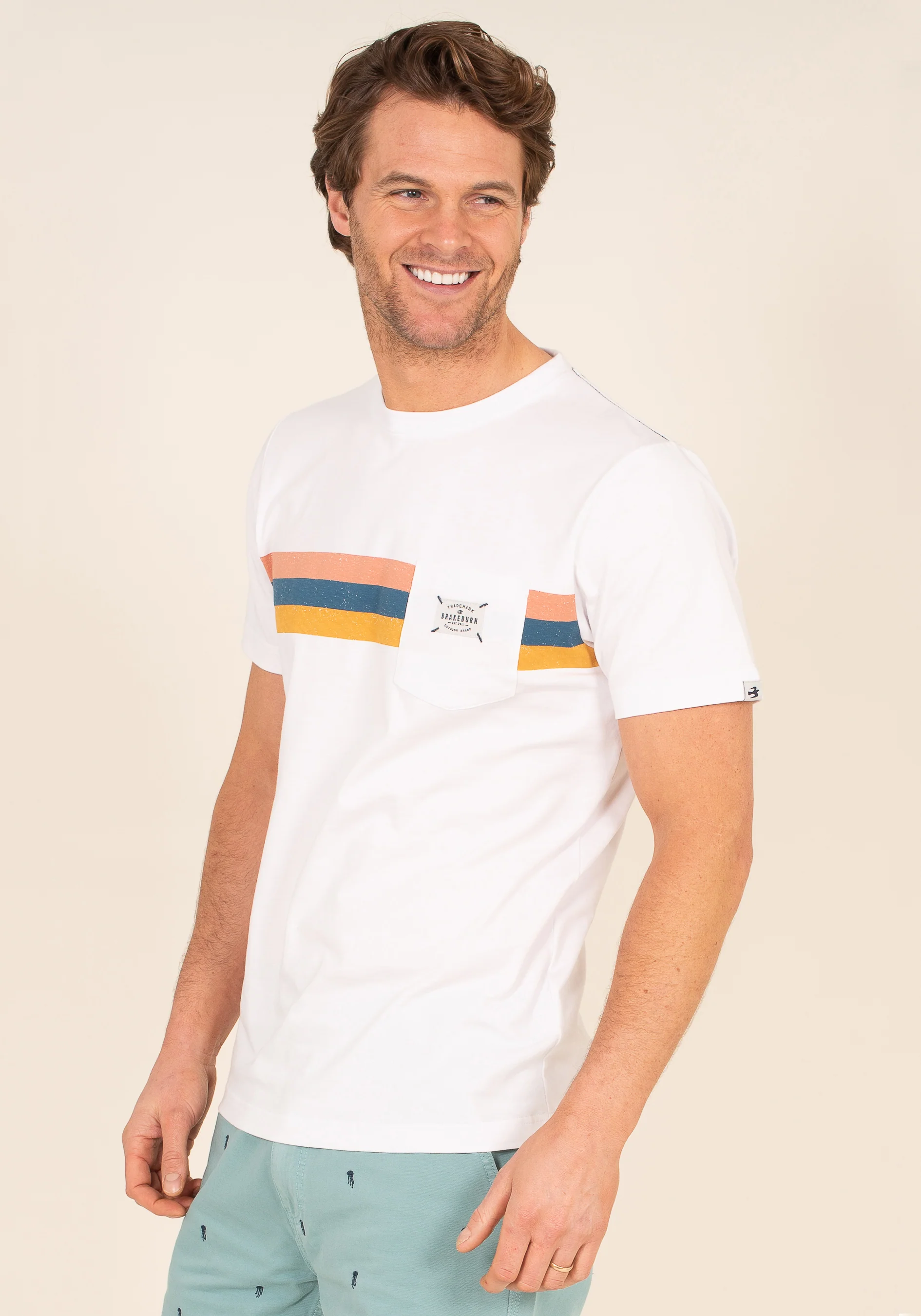 Placement Stripe T-Shirt - Image 5