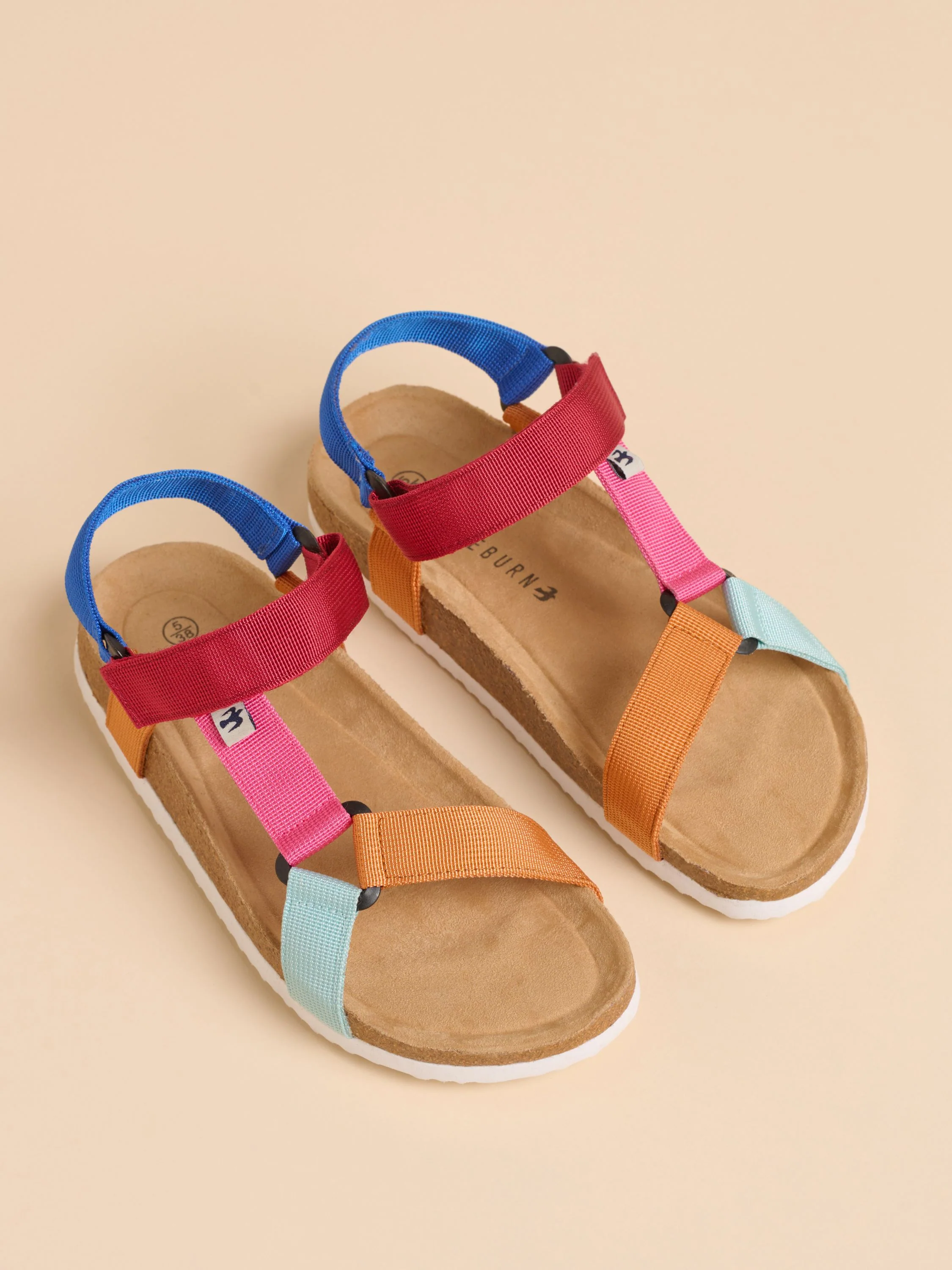 Playful Webbing Strap Sandal - Image 4