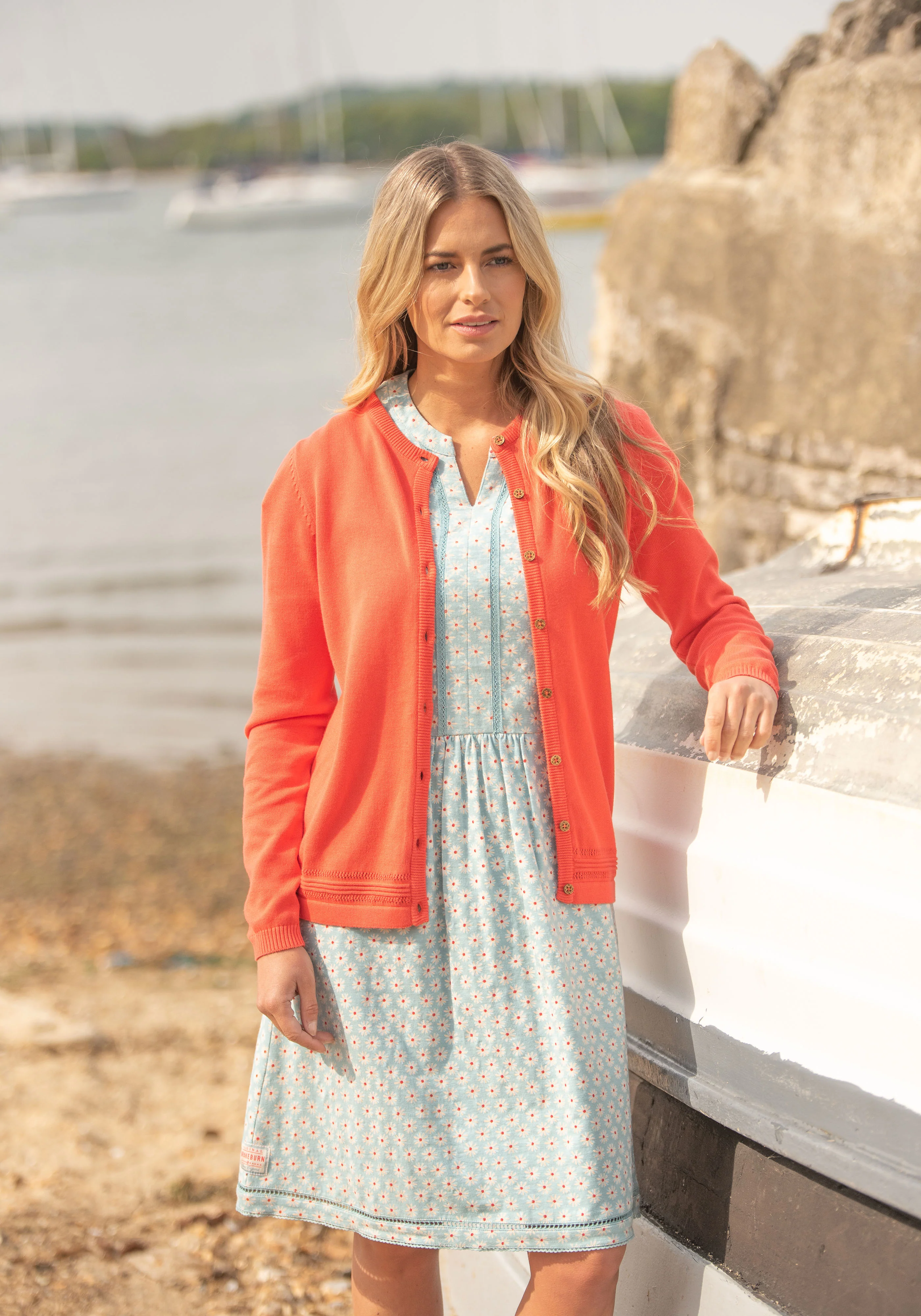 Pointelle Hem Cardigan - Image 5