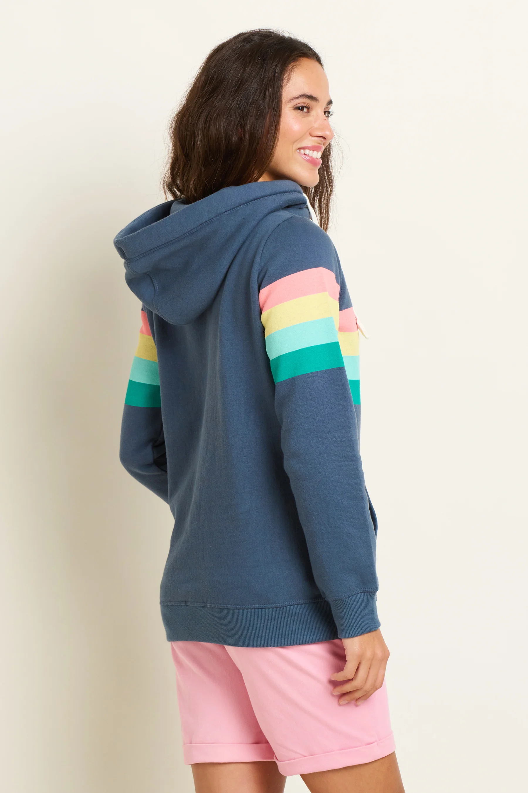Retro Stripe Elise Hoodie - Image 3