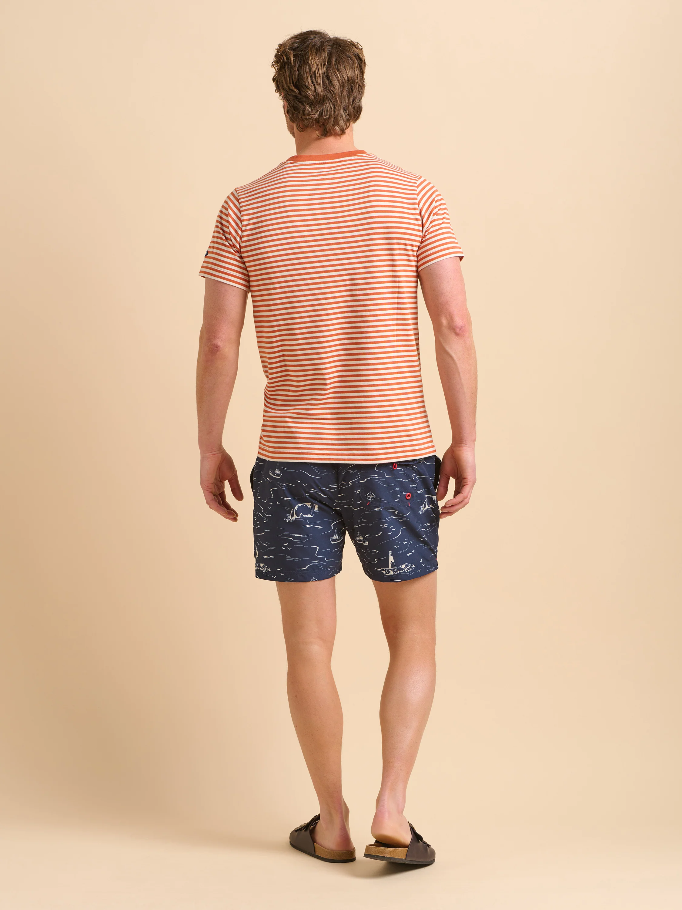 Rust Stripe Tee - Image 5
