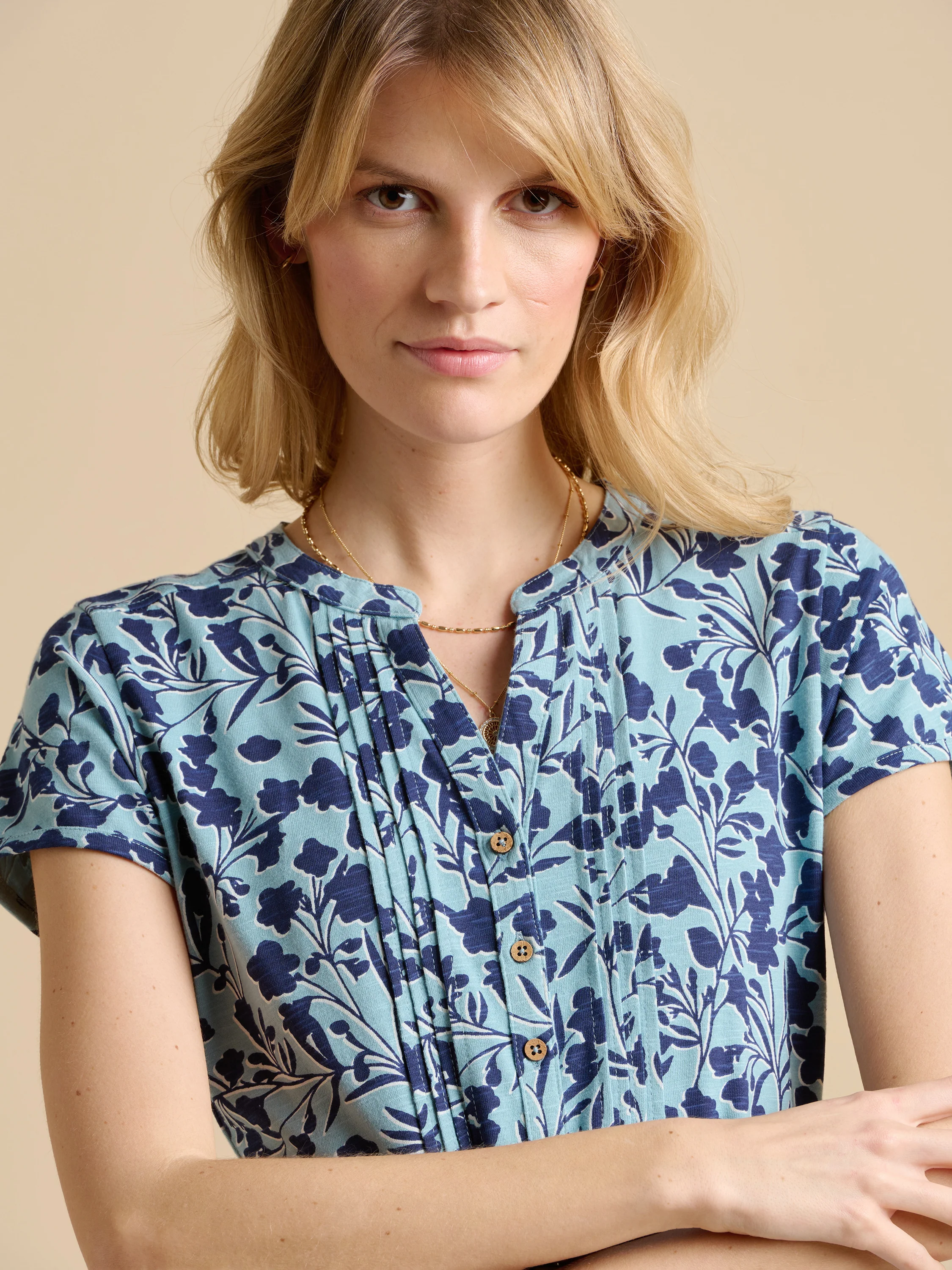 Shadow Floral Midi Dress - Image 5
