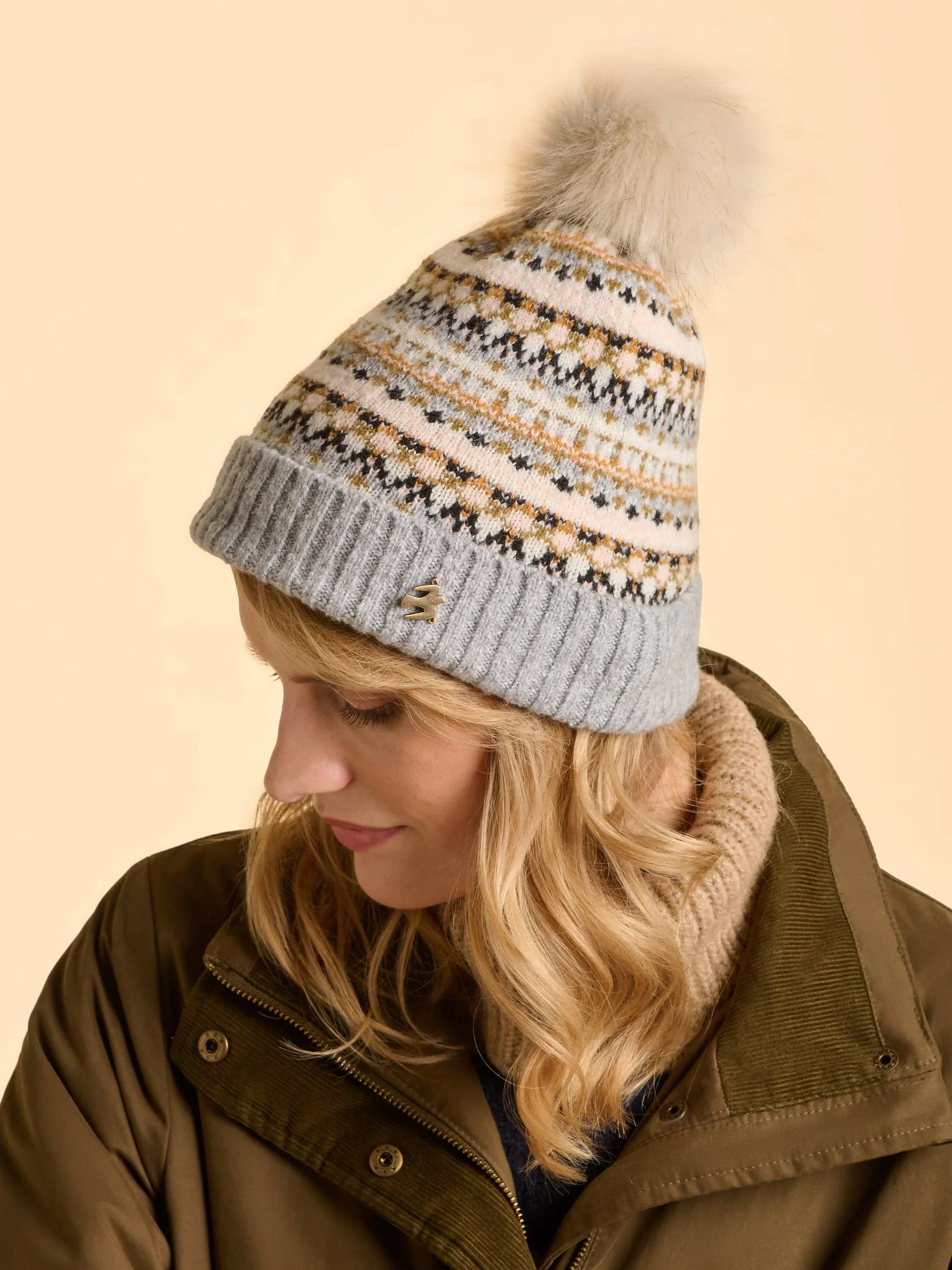 Snowdrop Bobble Hat - Image 2