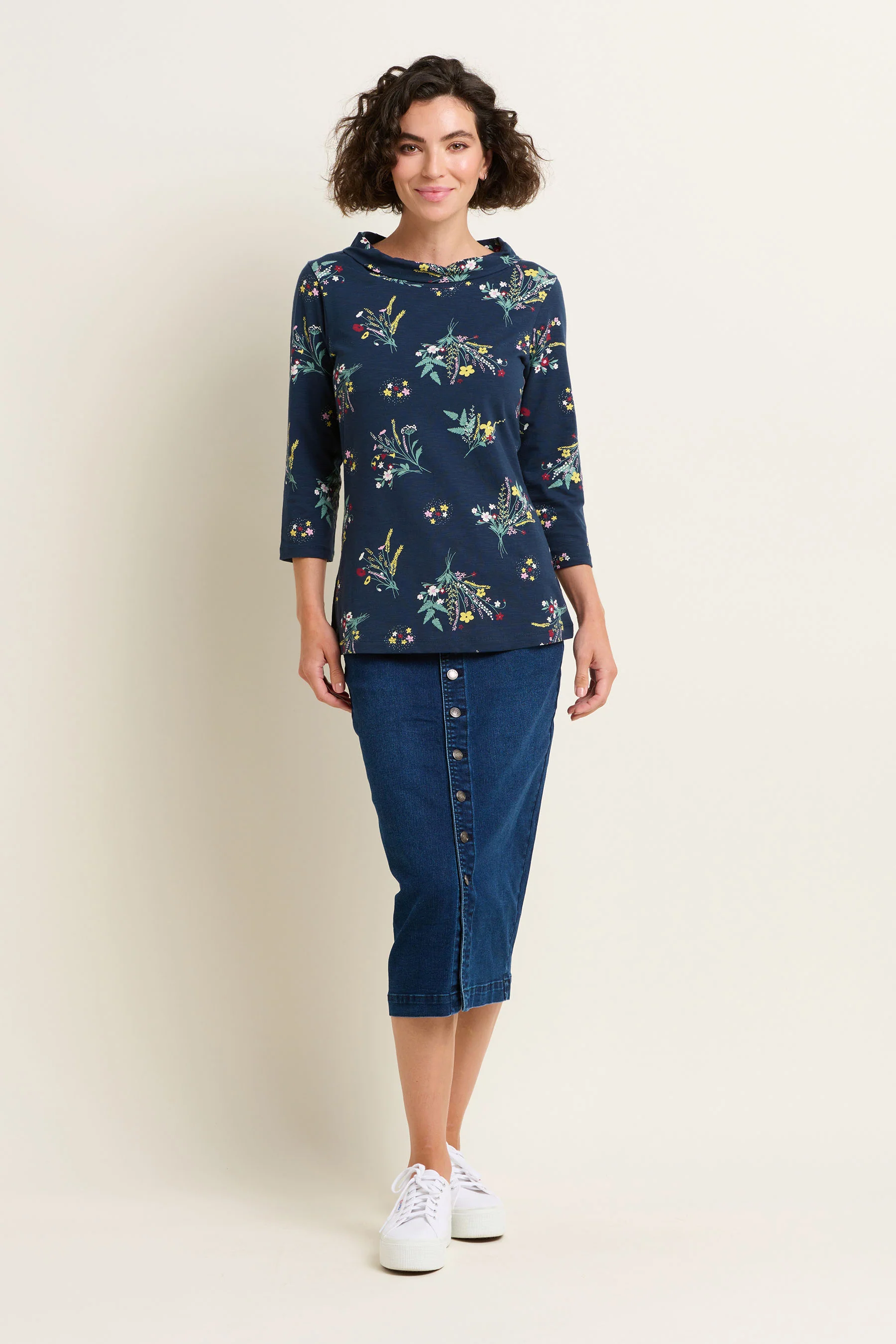 Spring Bunches 3 Quarter Sleeve Tee - Image 4