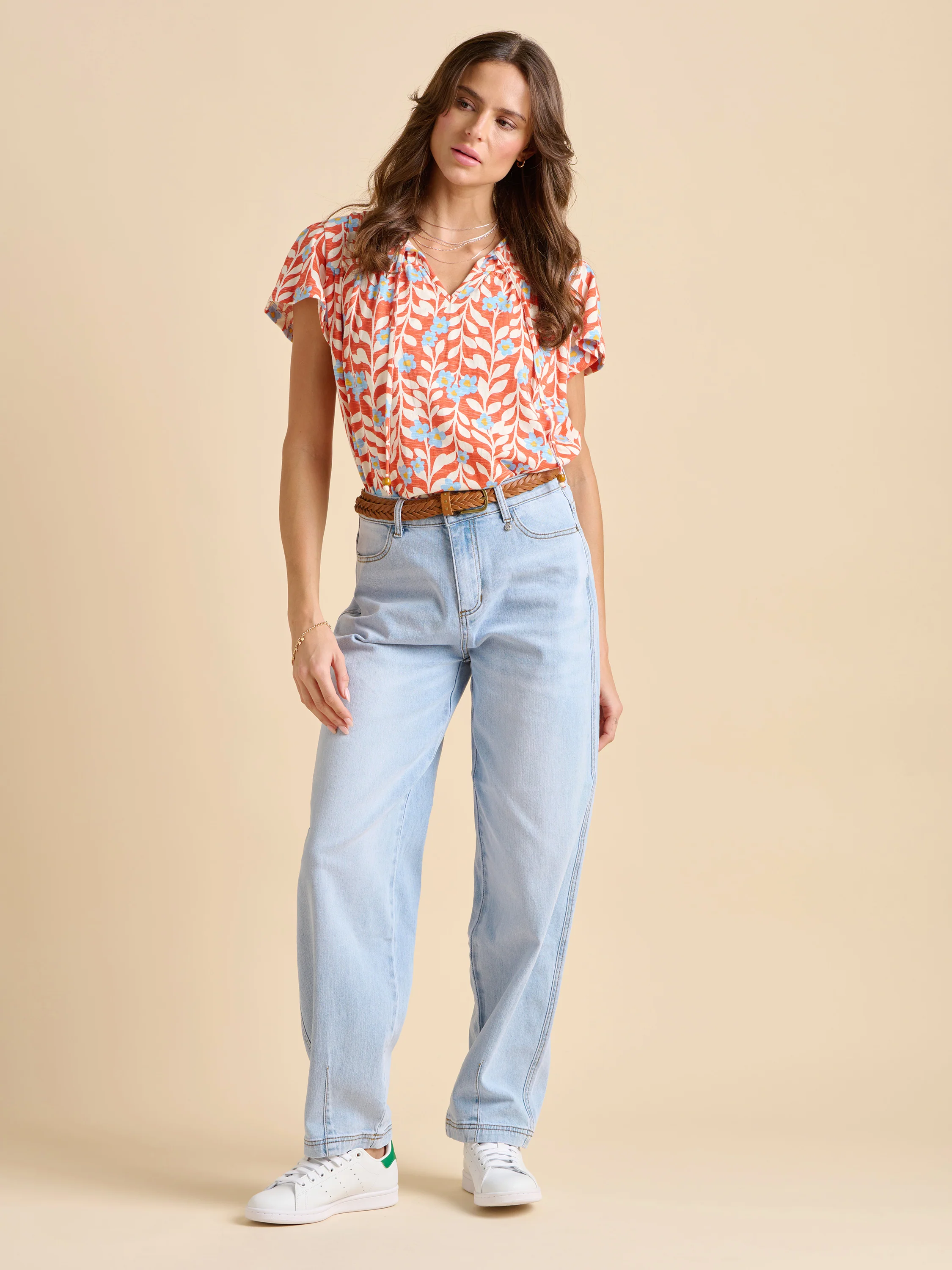 Spring Vine Jersey T Shirt - Image 5