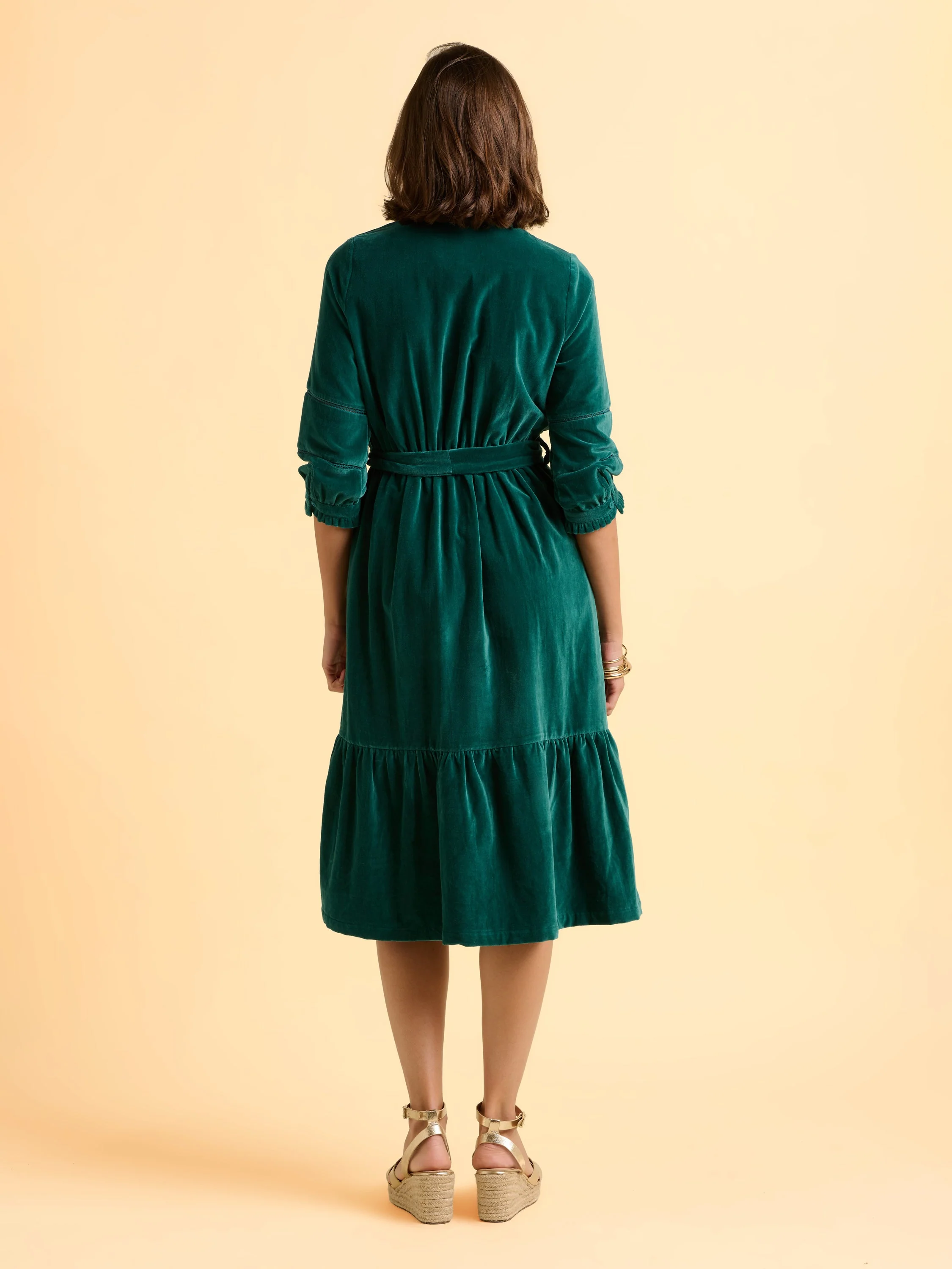 Starry Velvet Midi Dress - Image 3