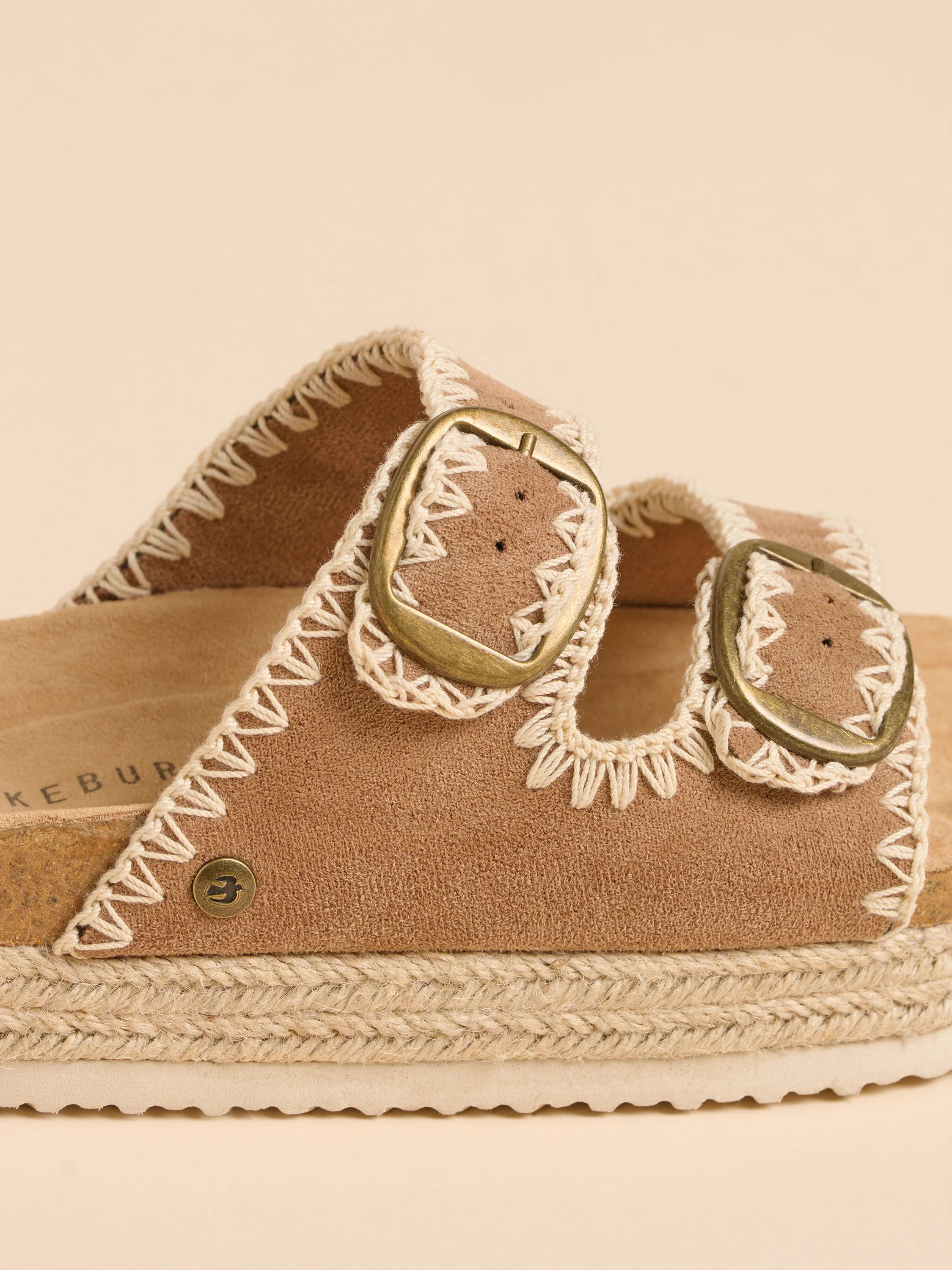 Stitched Platform Sandal - Image 2