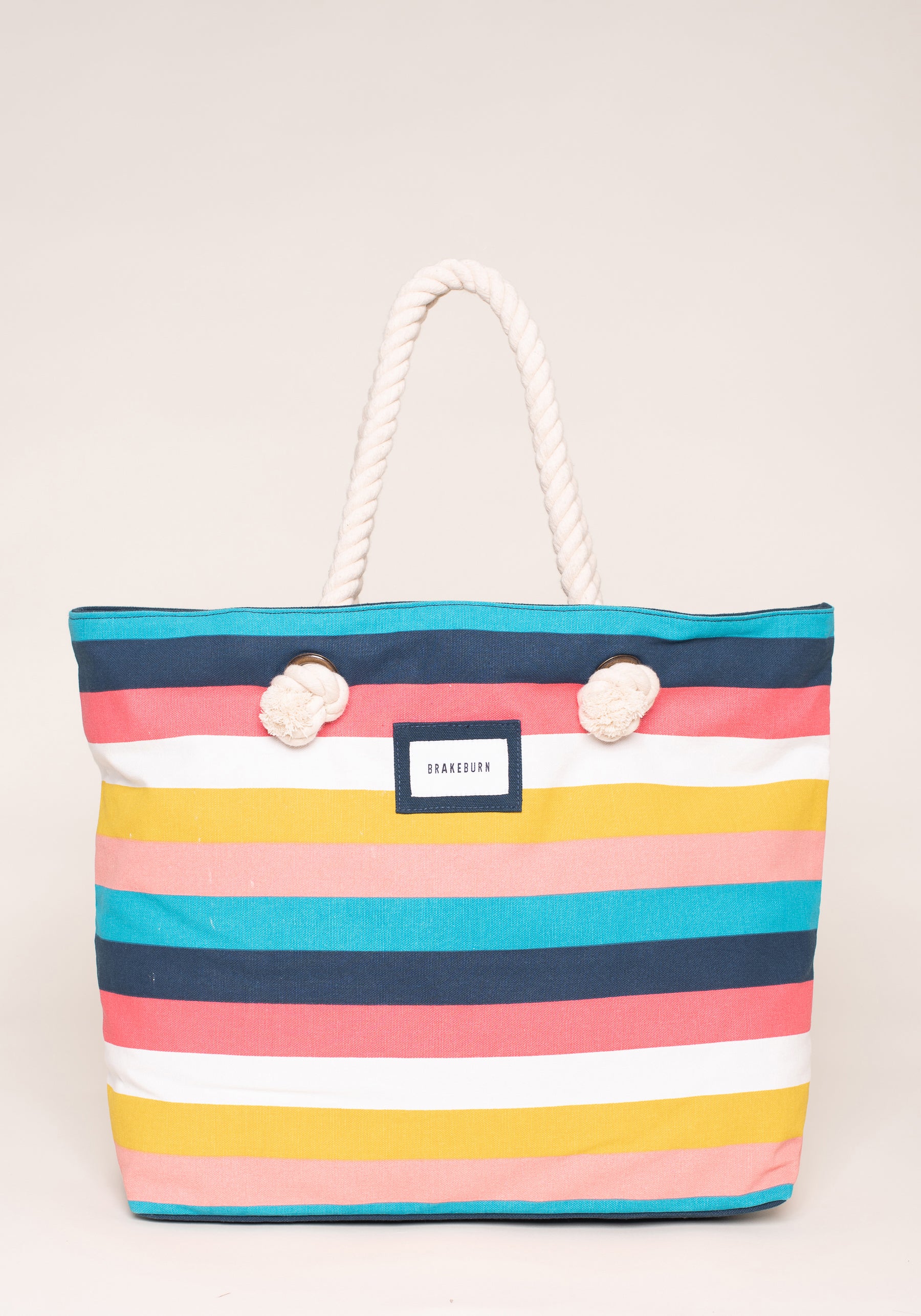 Stripe Beach Bag - Image 2
