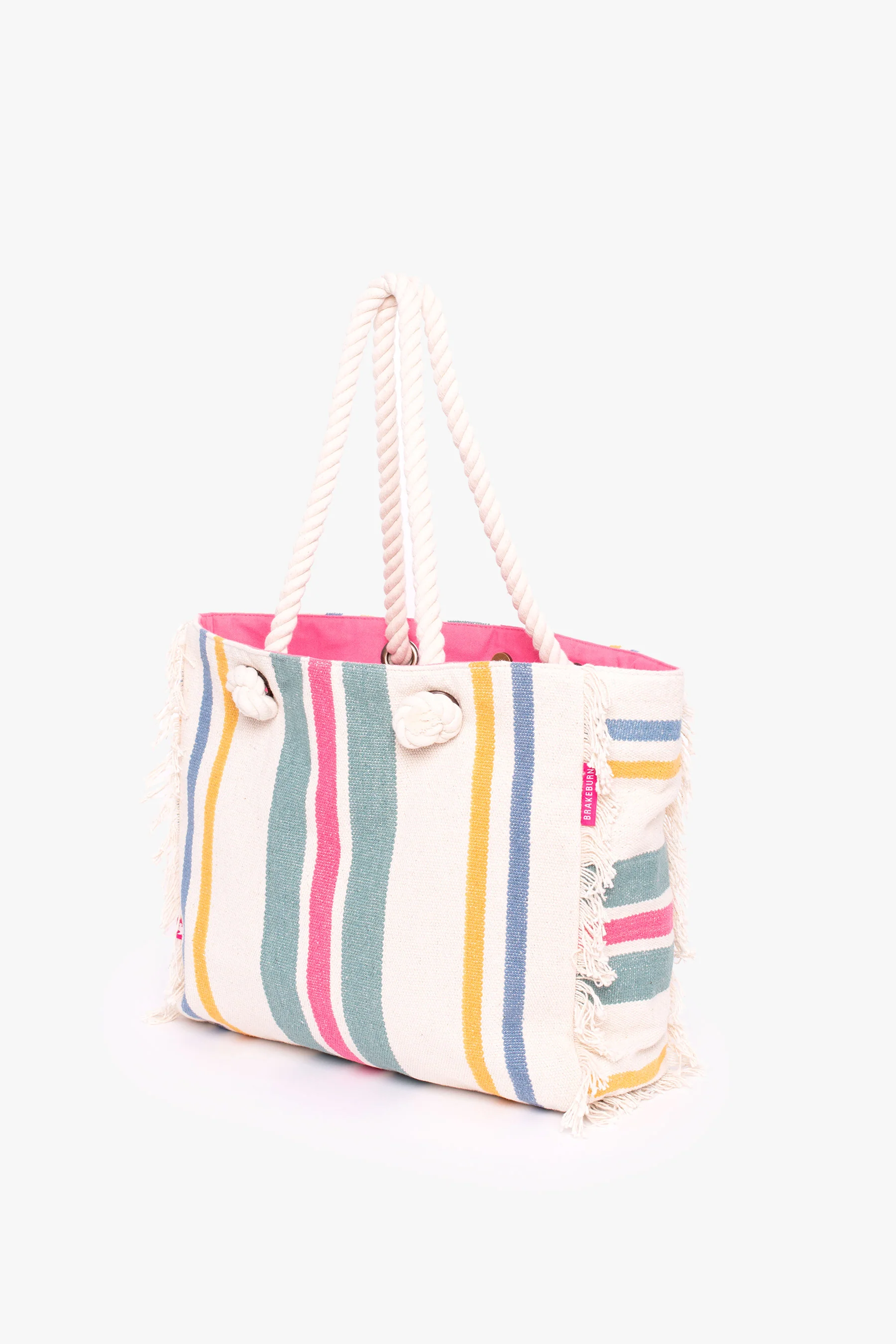 Stripe Beach Bag - Image 4