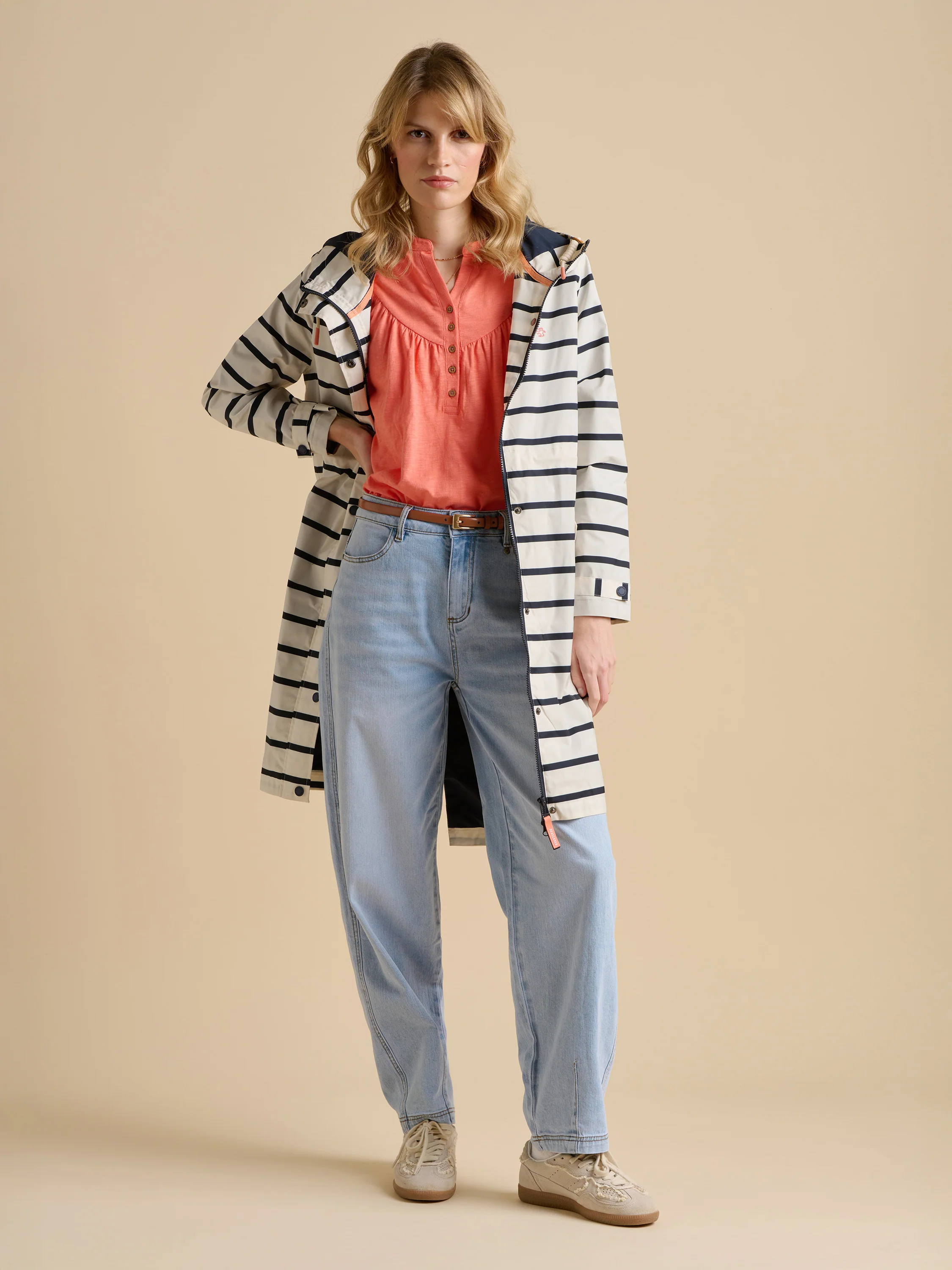 Stripe Rain Jacket - Image 2