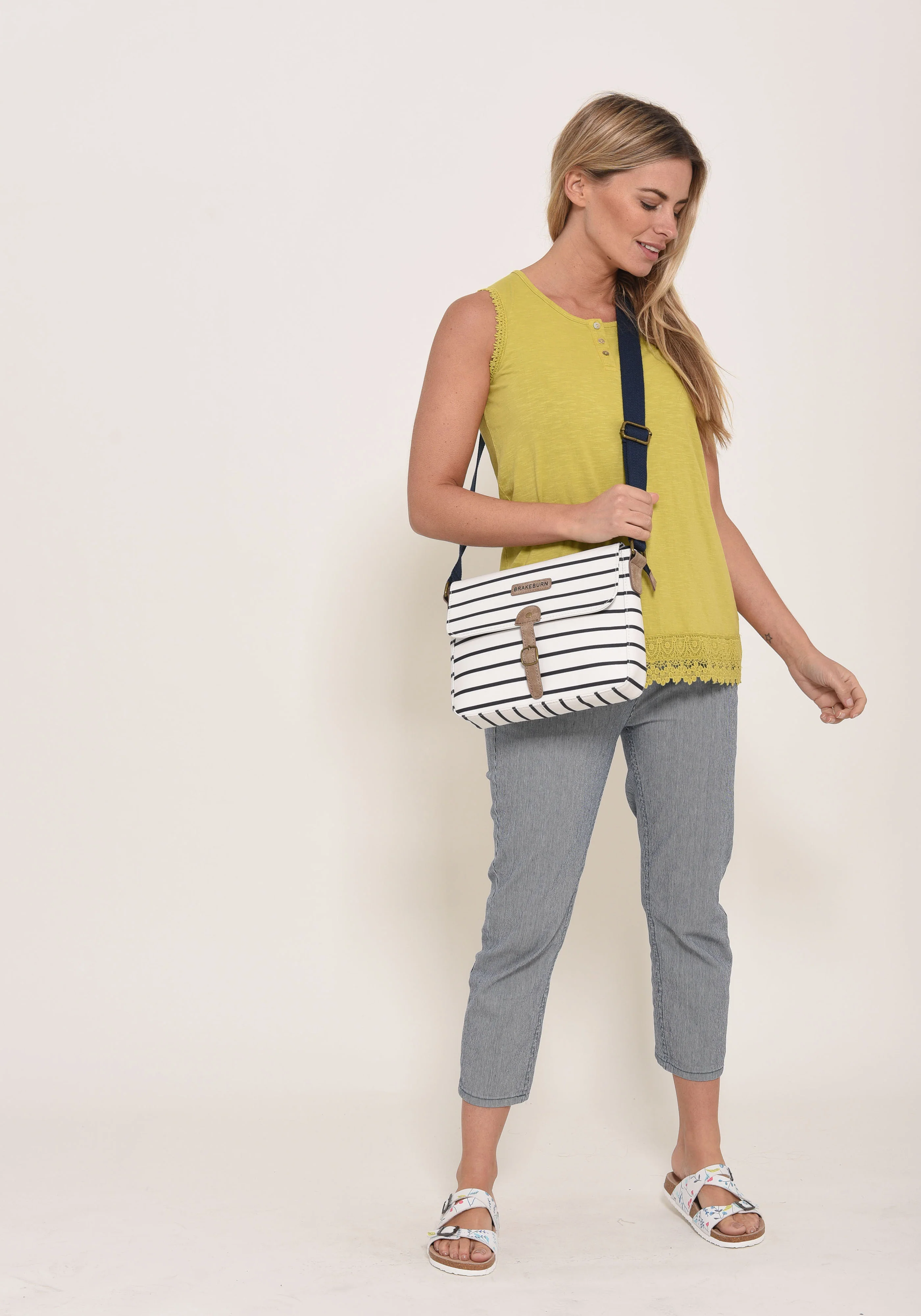 Stripe Saddle Bag - Image 5