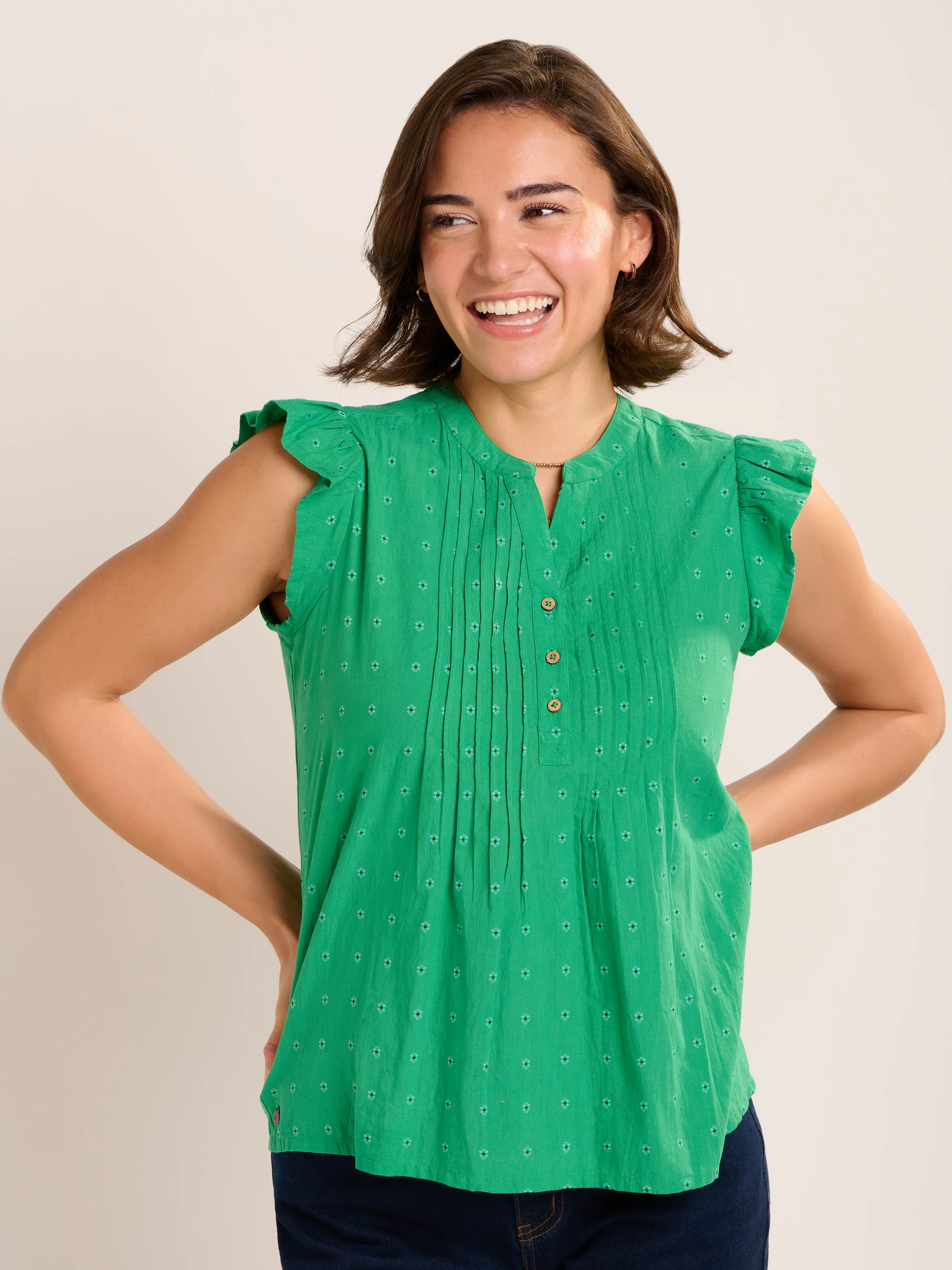 Talita Dobby Blouse - Image 3