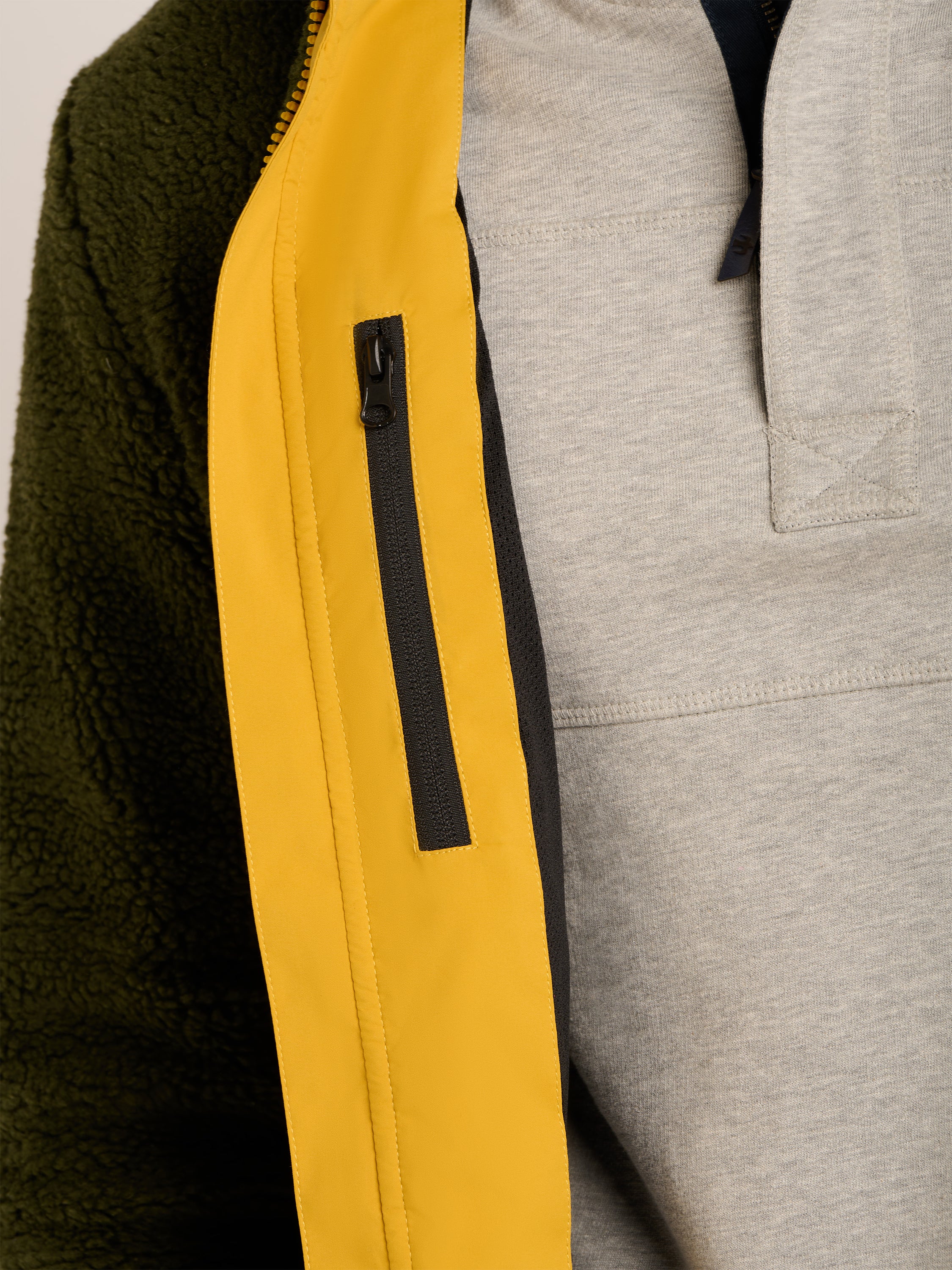 Teversham Fleece Zip Through Jacket - Image 5
