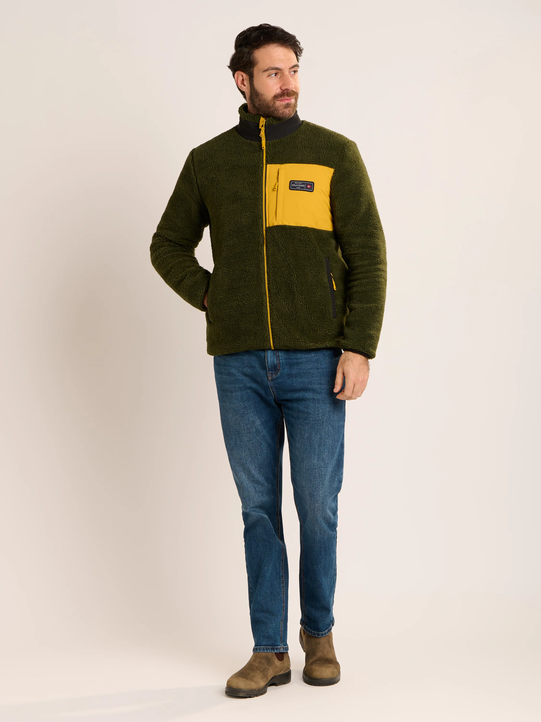 Teversham Fleece Zip Through Jacket - Image 6