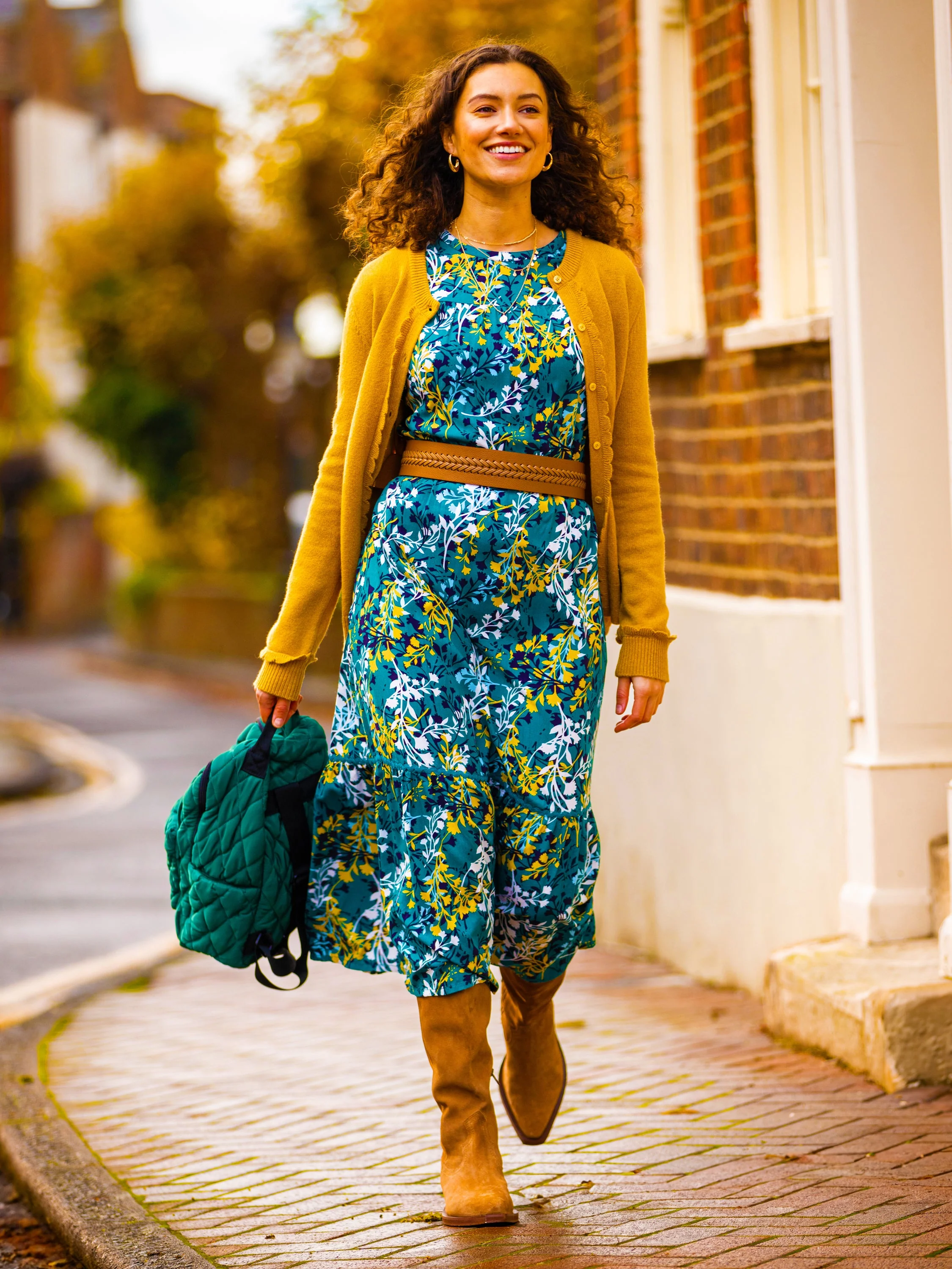 Vibrant Maxi Dress