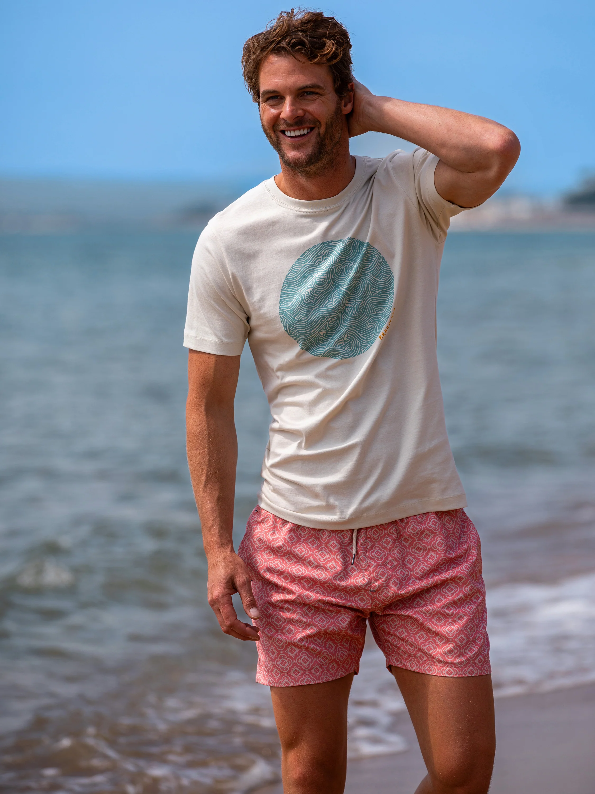Waves Circle Tee