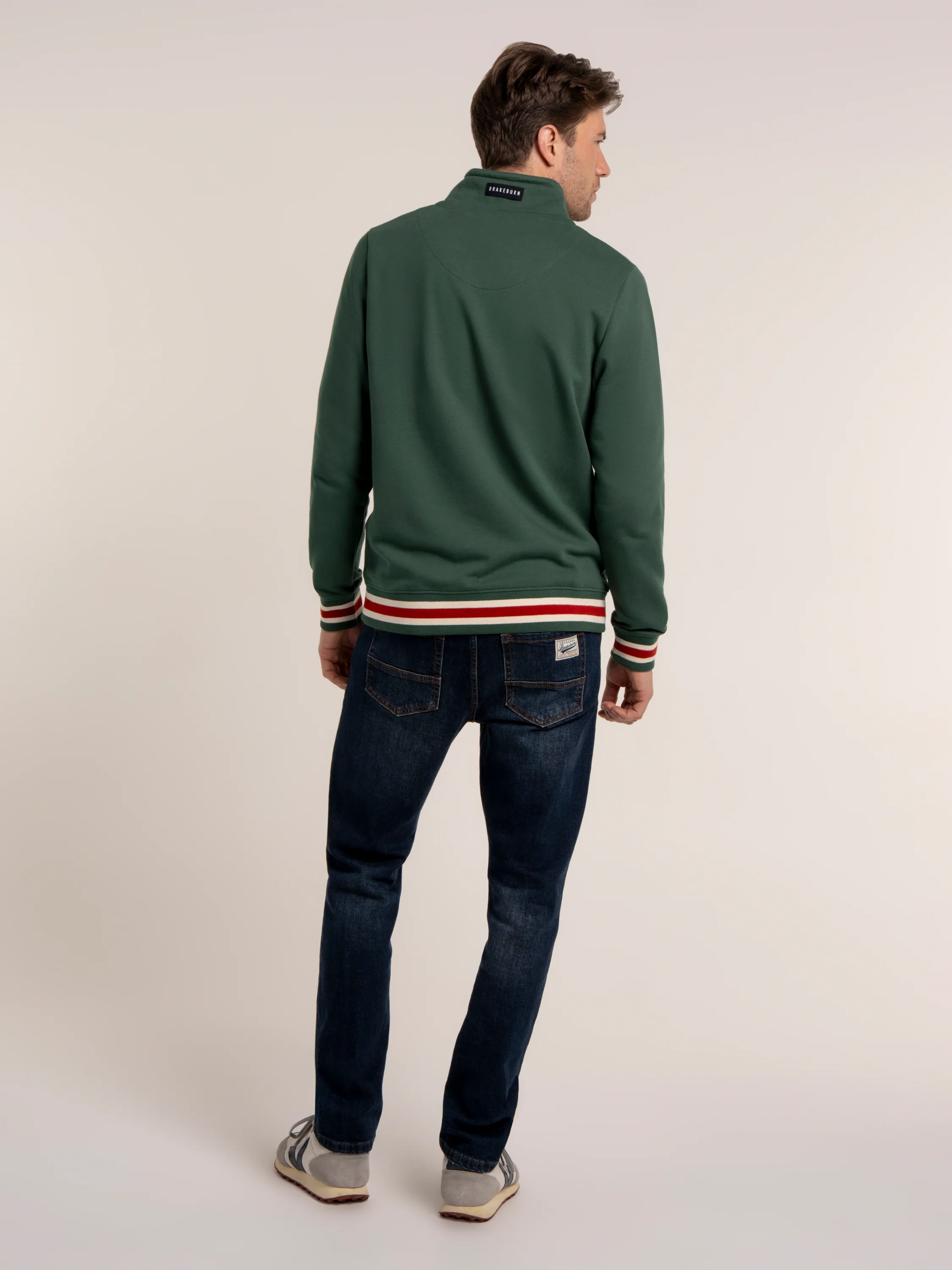 Wayford Zip Through Sweat Jacket - Image 3