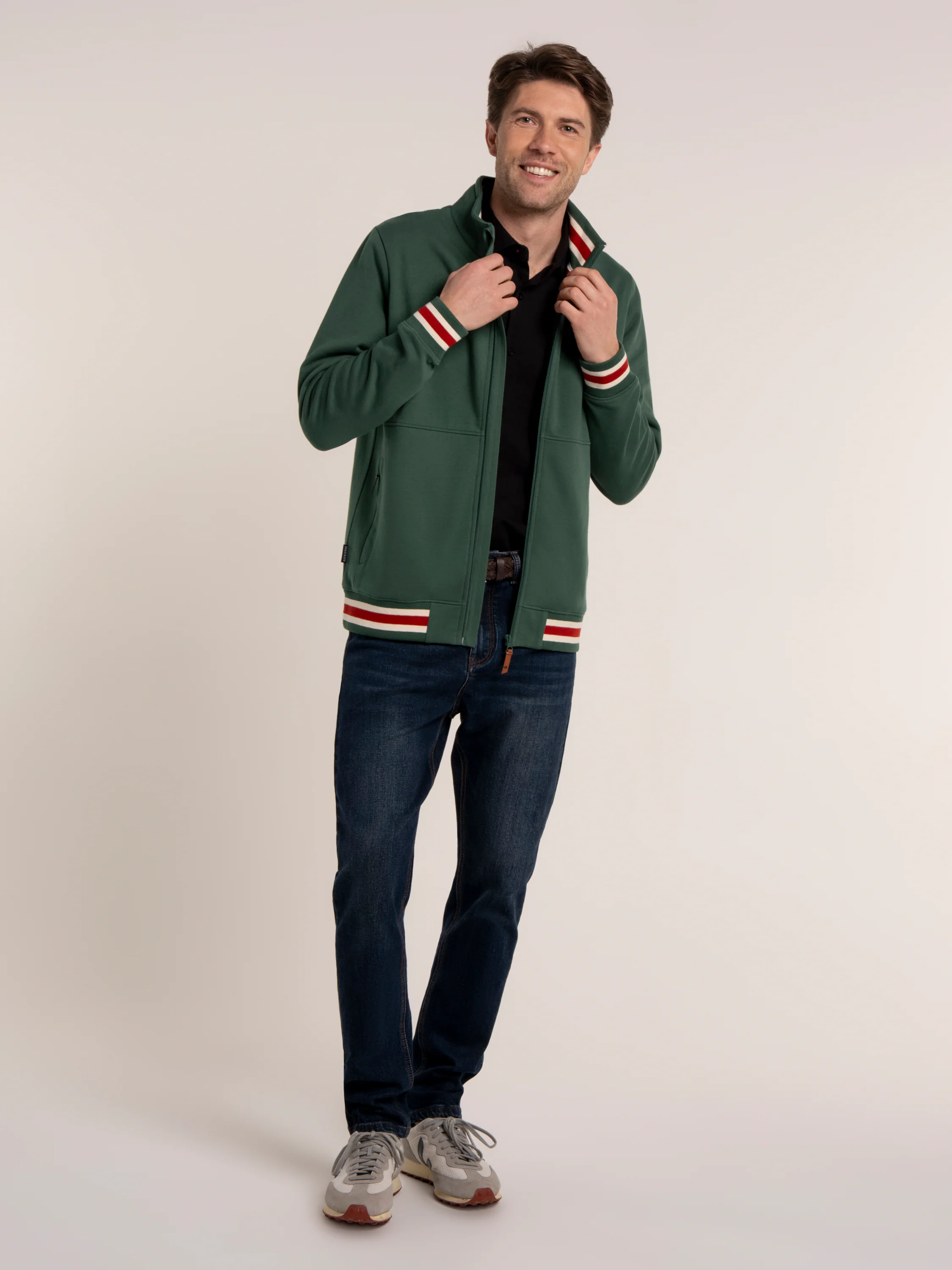 Wayford Zip Through Sweat Jacket - Image 7