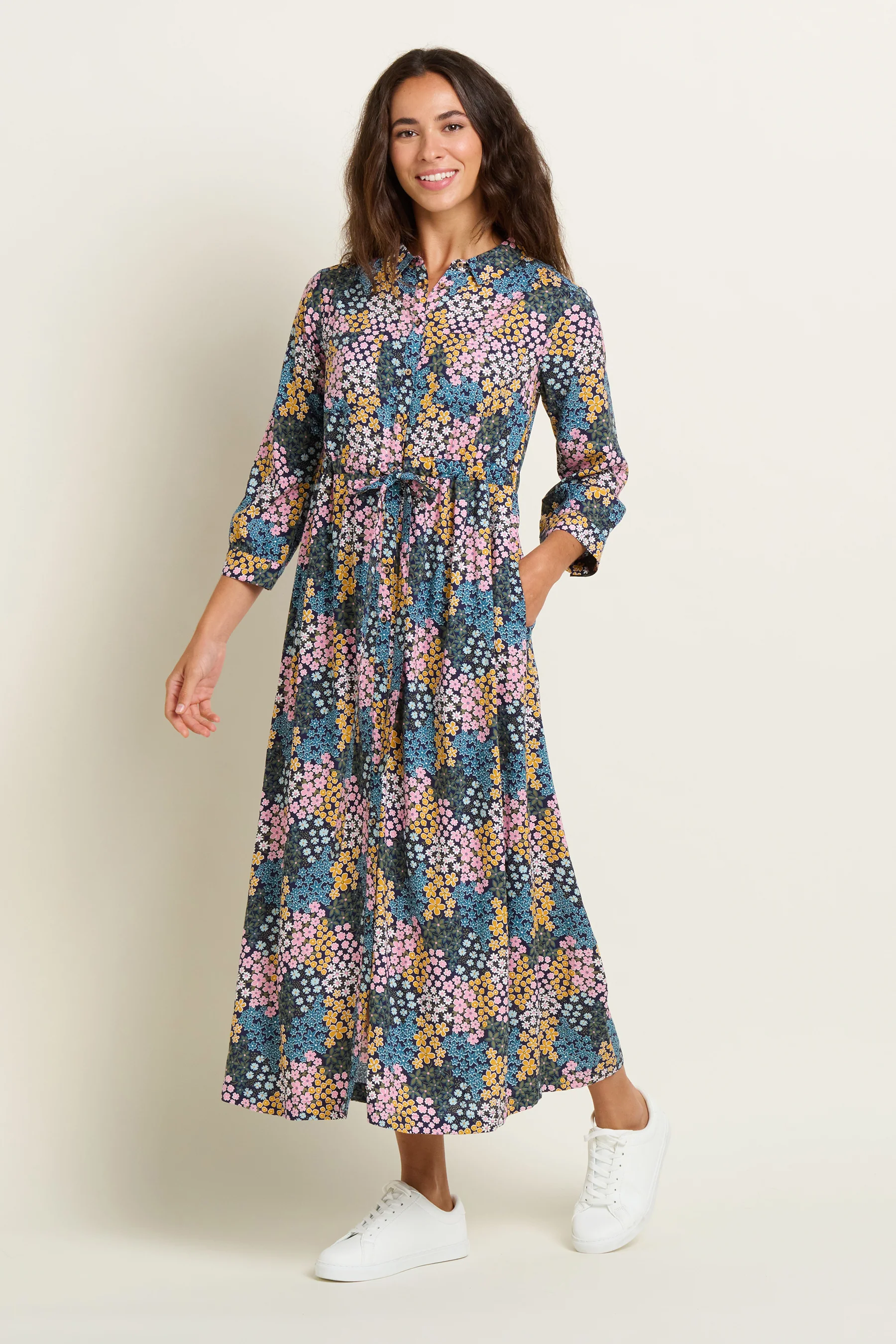 Wildflower Meadow Shirt Dress - Image 2