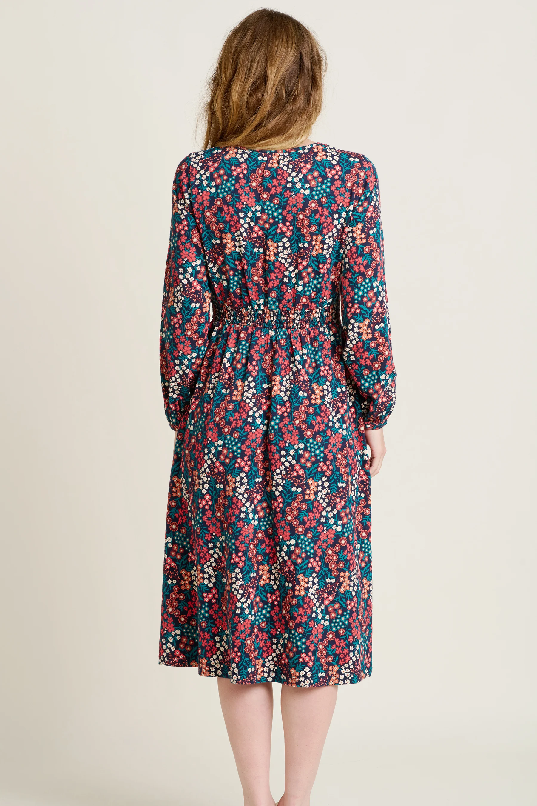 Winter Ditsy Midi Dress - Image 2